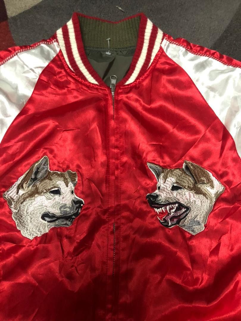 Japanese Brand × Vanquish × Vintage SUKAJAN VANQUISH SHIBUYA MA-1 SOUVENIR JACKET Size US L / EU 52-54 / 3 - 3 Thumbnail