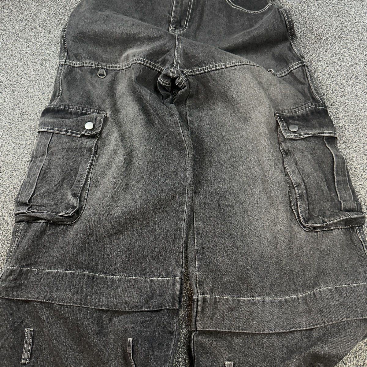 If Six Was Nine Vintage 90s Japanese Streetwear Super Baggy Drise Pants Size US 30 / EU 46 - 7 Thumbnail