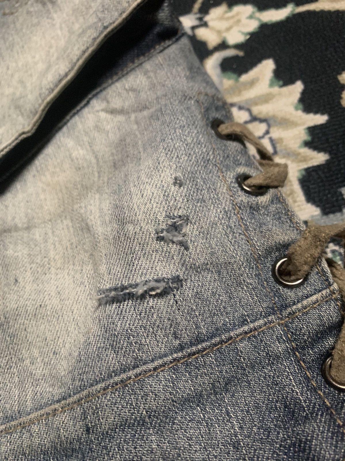 PPFM PPFM DESTRUCT PRODUCT JEANS Size US 32 / EU 48 - 11 Thumbnail