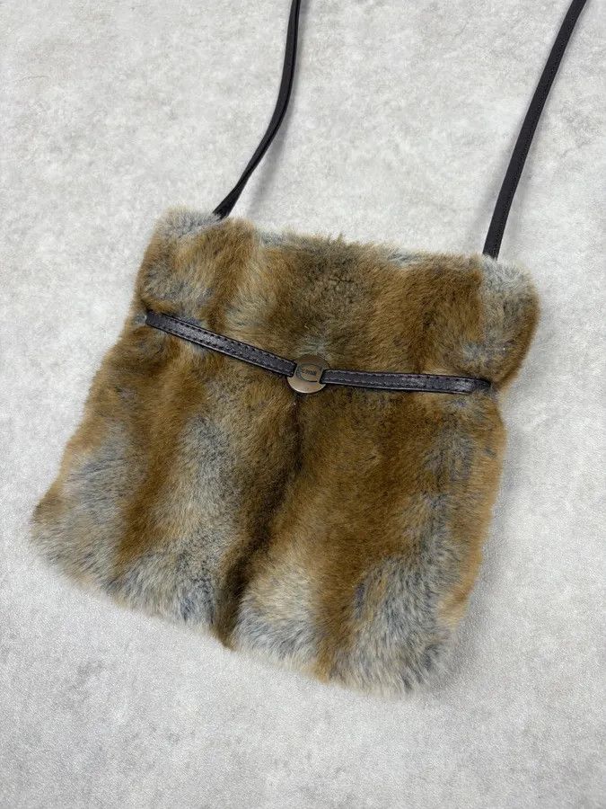 Vintage 2000s Cavalli Fur Handle Bag Size ONE SIZE - 2 Thumbnail