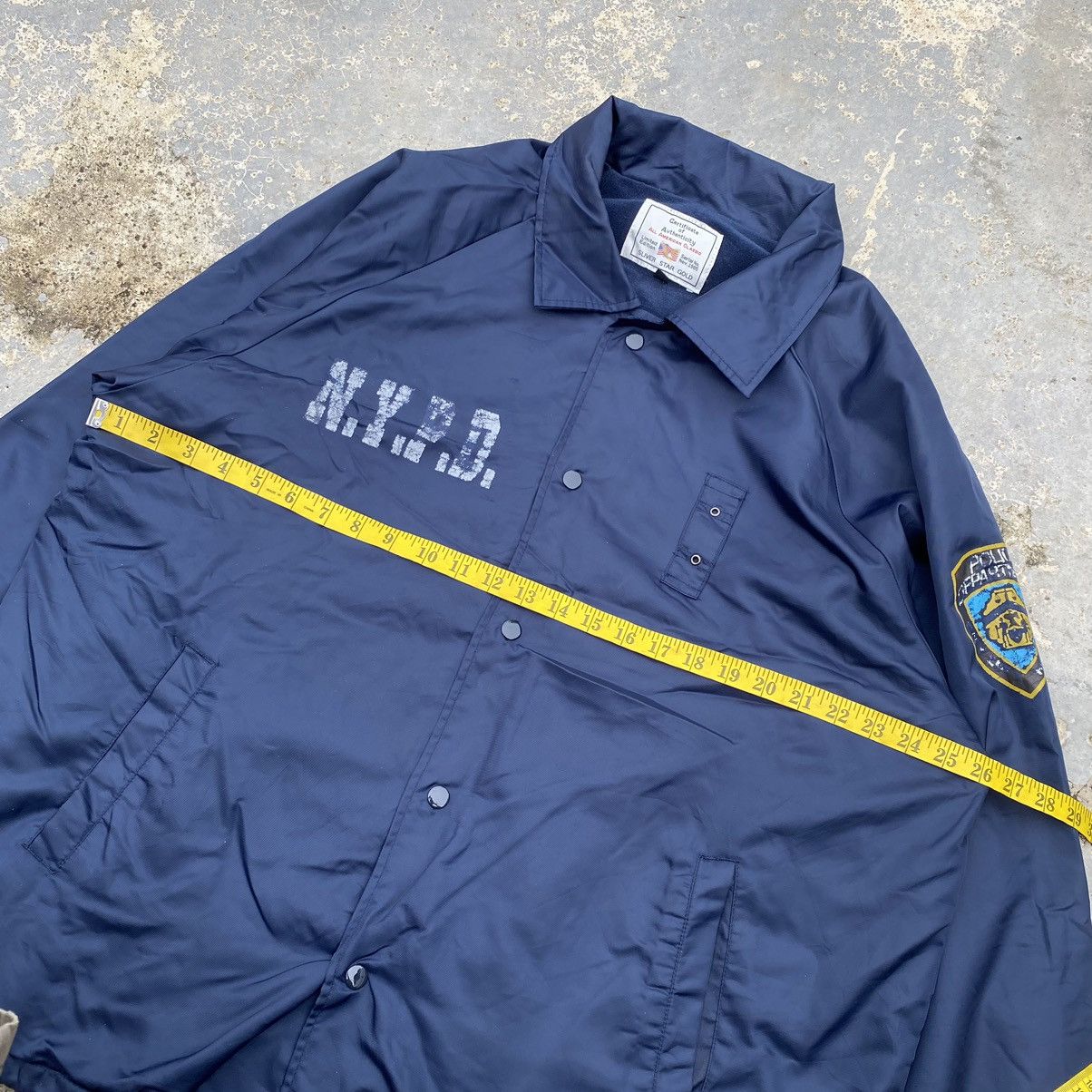 If Six Was Nine × Japanese Brand × Vintage vintage NYPD police department light coach jacket Size US XL / EU 56 / 4 - 18 Thumbnail