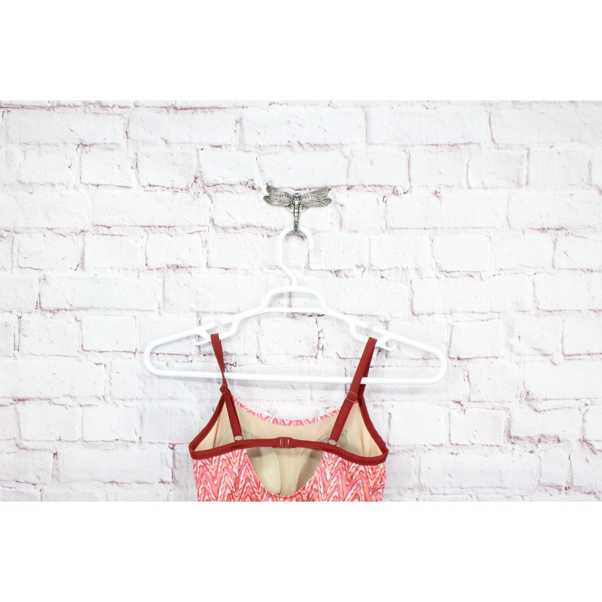 L.L. Bean LL Bean Tankini Swimsuit Top Lined Cups Print Size 4 Size S / US 4 / IT 40 - 4 Thumbnail