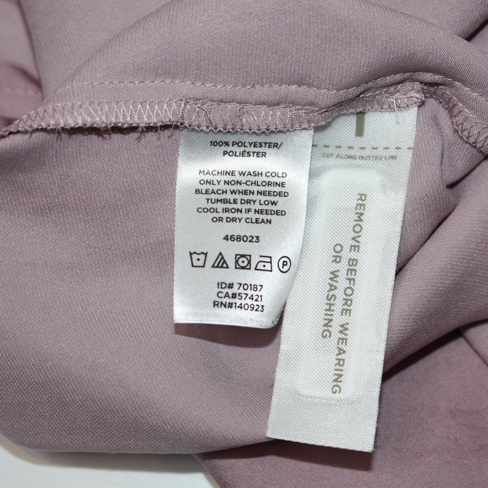 Loft Sleeveless Ruffle Tie Waist Dress in Mauve Color and size M Size M / US 6-8 / IT 42-44 - 10 Thumbnail