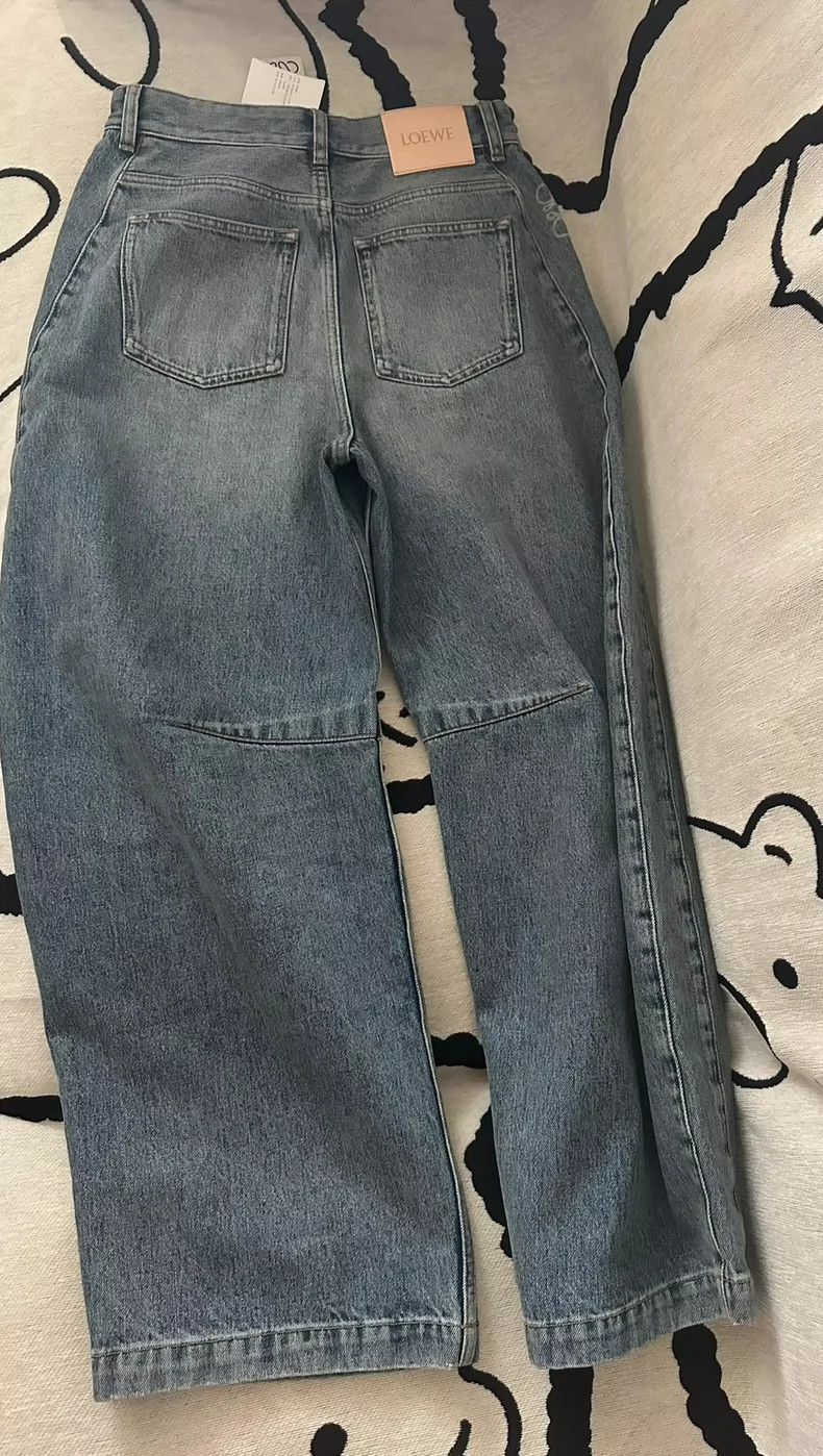 Loewe LOEWE Printed logo machete jeans Size 26" / US 2 / IT 38 - 6 Thumbnail