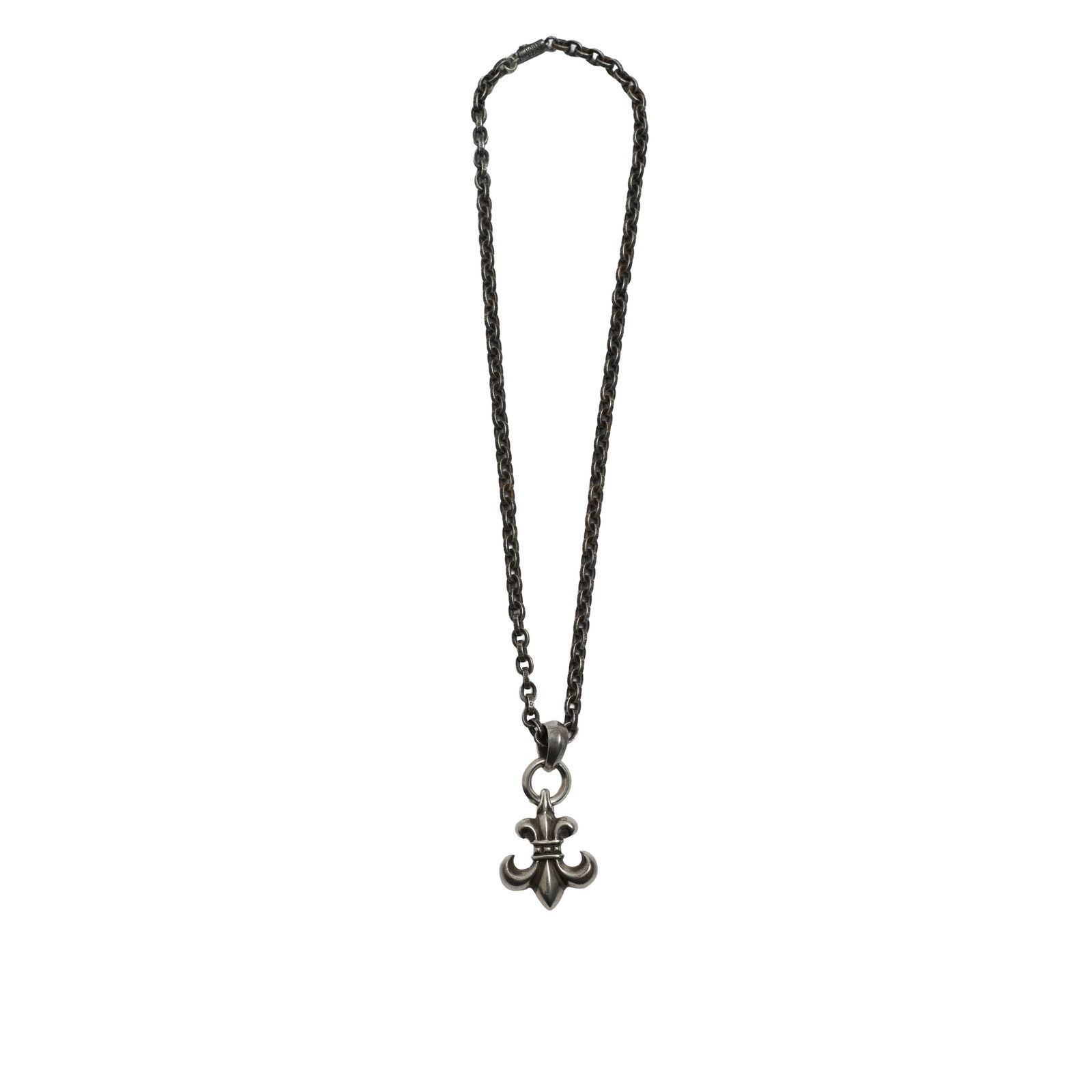 Chrome Hearts Silver Fleur De Lis Pendant Size ONE SIZE - 6 Thumbnail