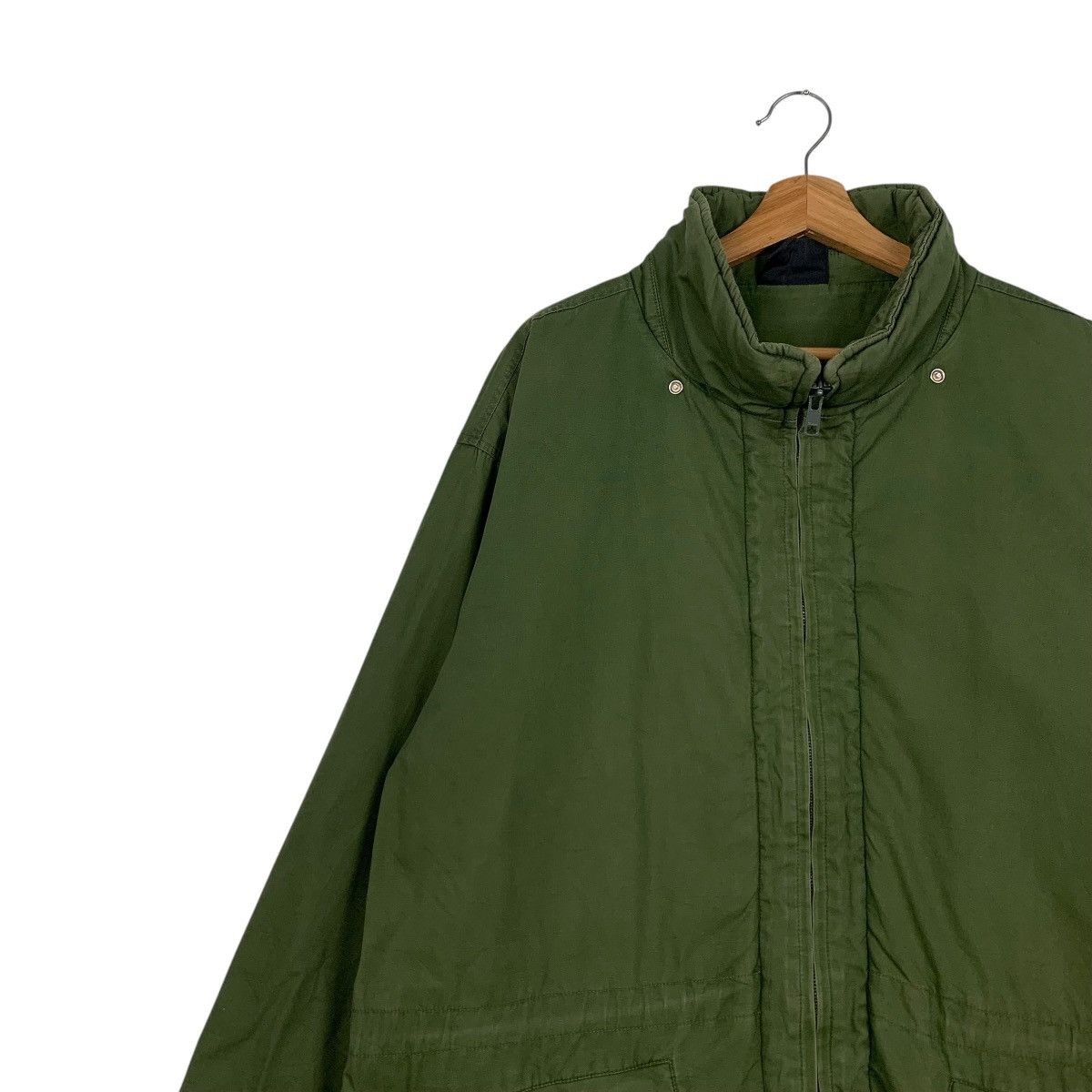Eddie Bauer EDDIE BAUER Olive Green Parka Jacket Workwear #2307-C103 Size US L / EU 52-54 / 3 - 6 Thumbnail