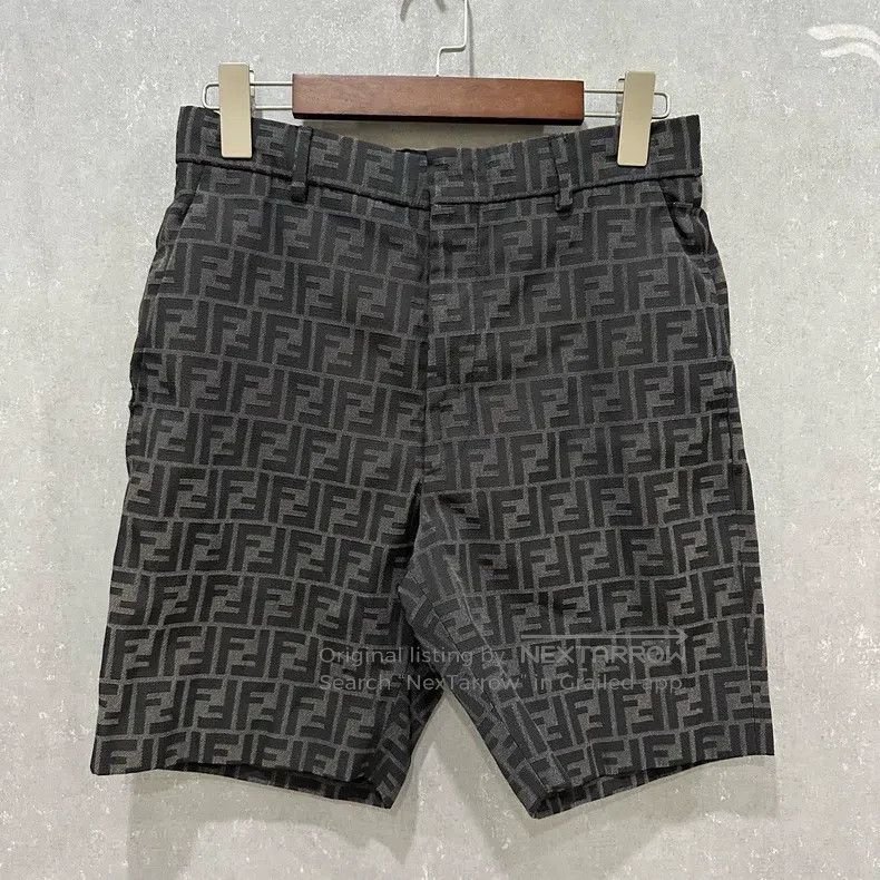Other Fendi Old Flower Full Print Shorts Size US 44 / EU 60 - 2 Thumbnail