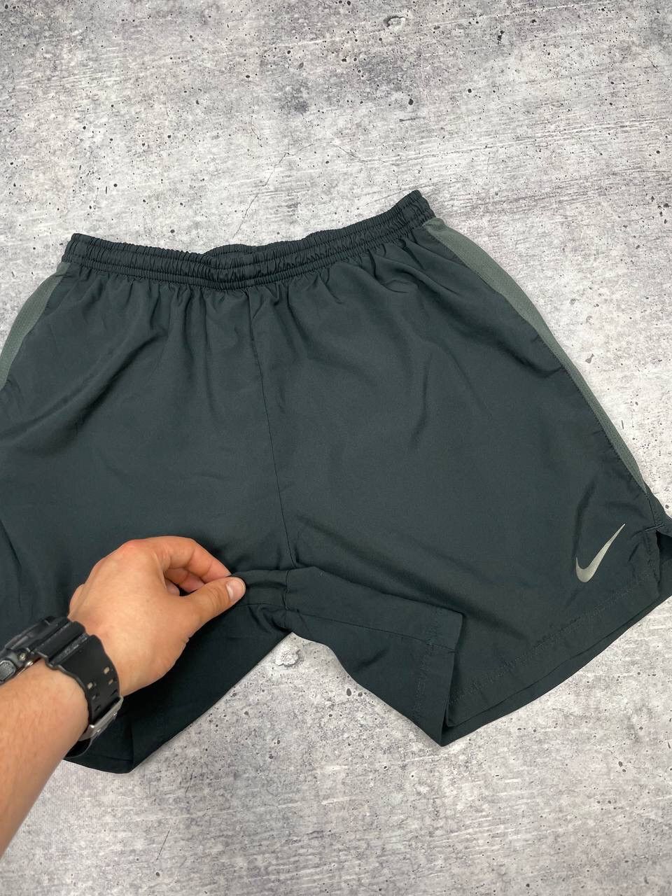 Nike × Vintage Vintage Nike 90’s Y2K Style Drill Black Casual Sport Shorts Size US 30 / EU 46 - 4 Thumbnail