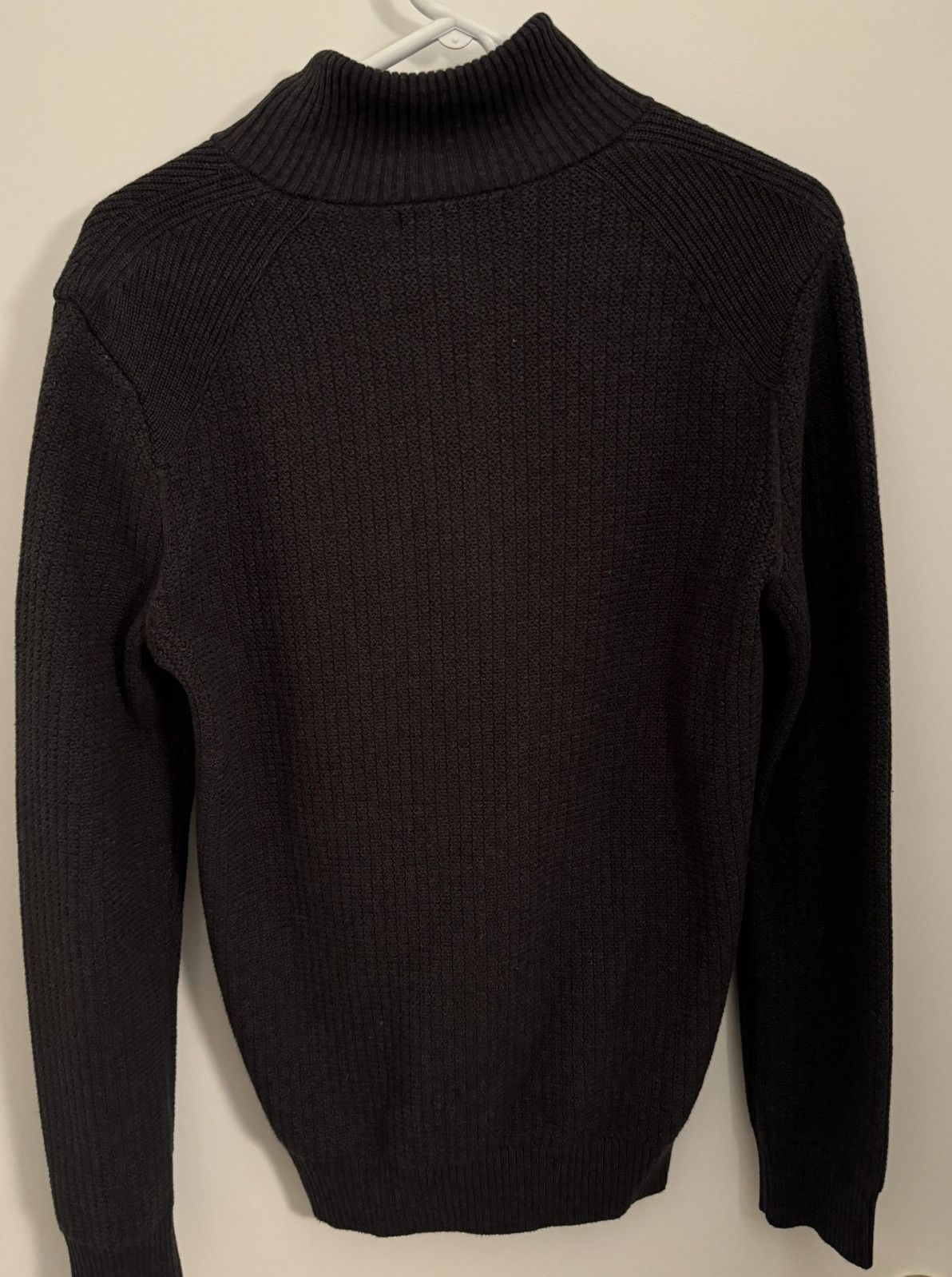 Banana Republic Outerwear Charcoal Knitted Sweater/Long Sleeve Size US S / EU 44-46 / 1 - 3 Thumbnail