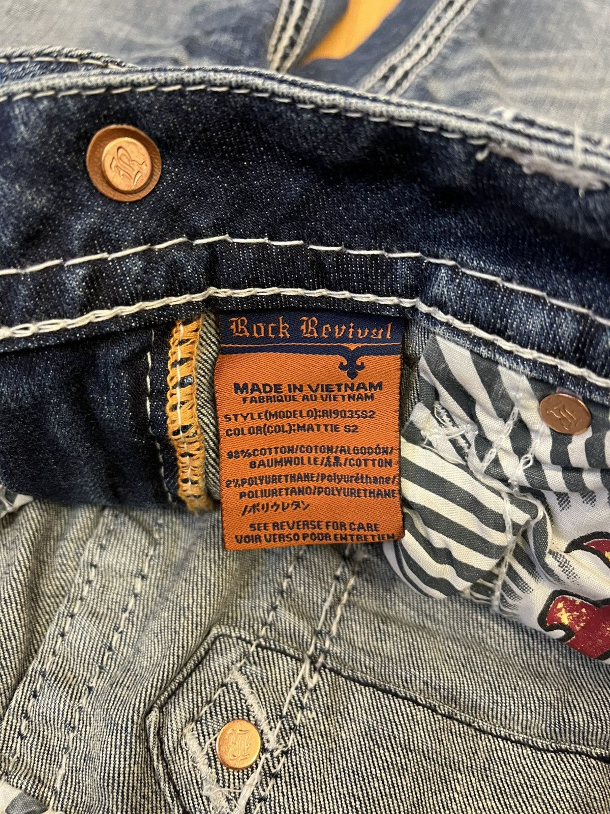 Rock Revival 2000s Rock Revival Jeans [RARE] Size US 30 / EU 46 - 10 Thumbnail