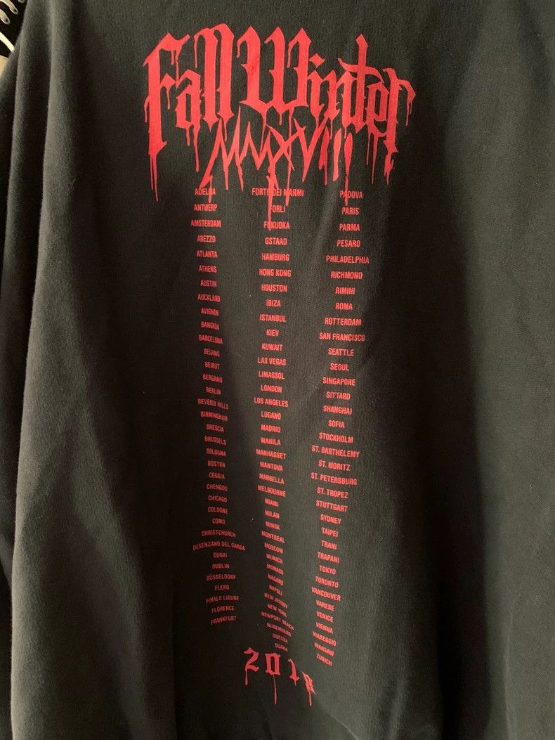 Vetements Vetements 18SS XueDizi Sanskrit Thick Hoodie Size US XS / EU 42 / 0 - 4 Thumbnail
