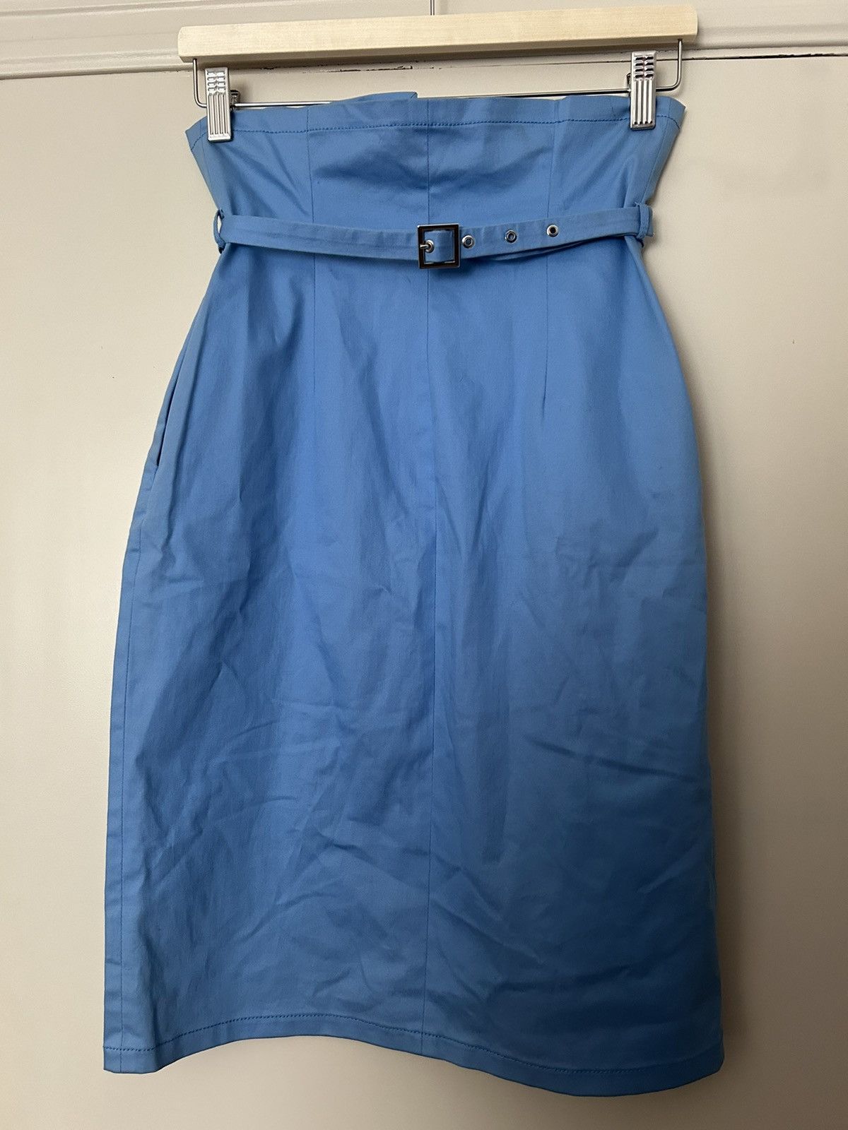Other Sky blue cotton skirt Size 30" / US 8 / IT 44 - 1 Thumbnail