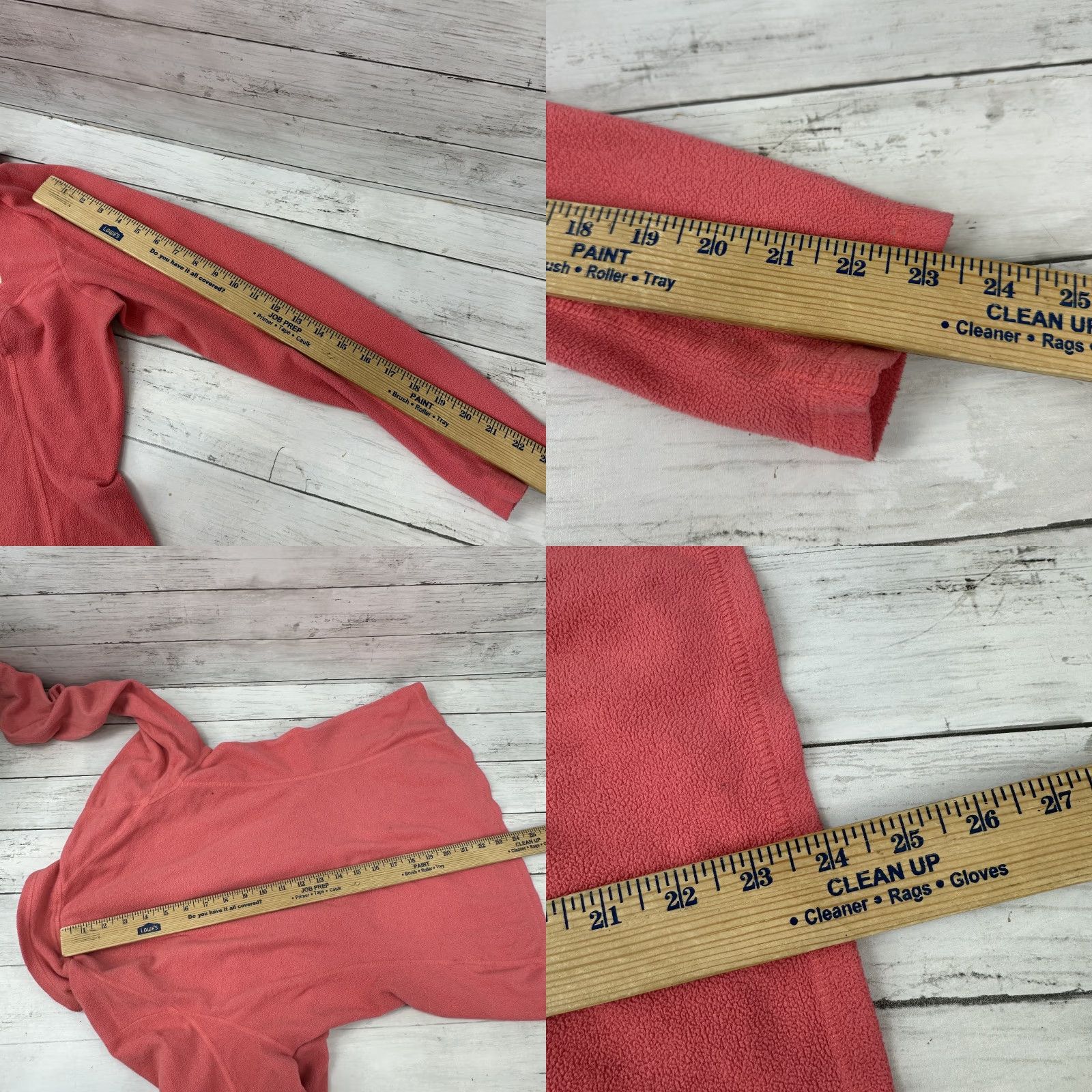 The North Face The North Face Sweatshirt Small Pink 1/4 zip Fleece Pullover Mock Neck Long Sleeve Womens Size S / US 4 / IT 40 - 8 Thumbnail