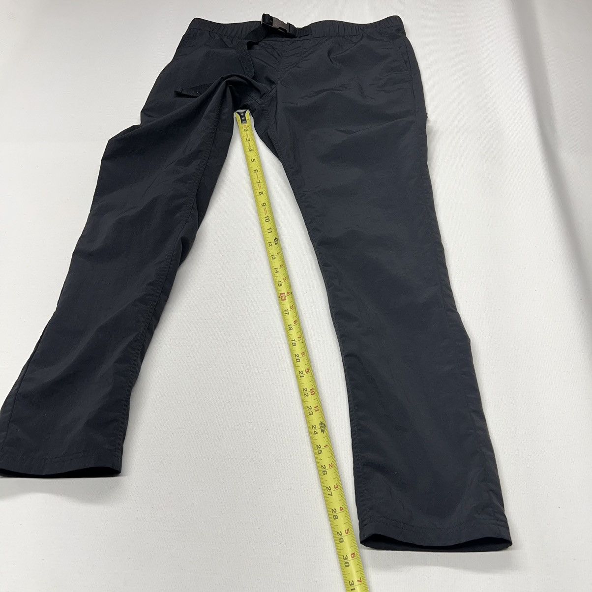BP. × Nordstrom BP Pants Black Belted Nylon Lightweight Elastic Active Size 32" / US 10 / IT 46 - 14 Thumbnail