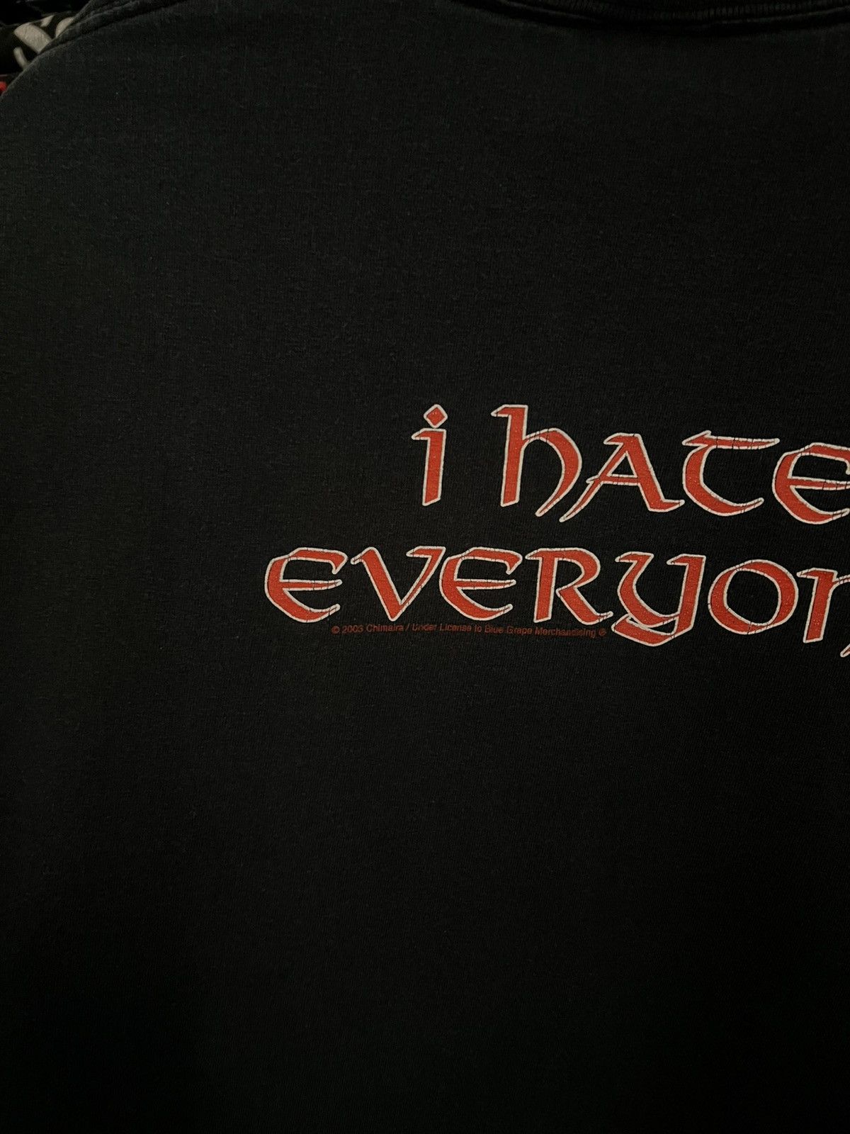Band Tees 2003 Chimaira The Impossibility of Reason I Hate Everyone Size US XL / EU 56 / 4 - 5 Thumbnail