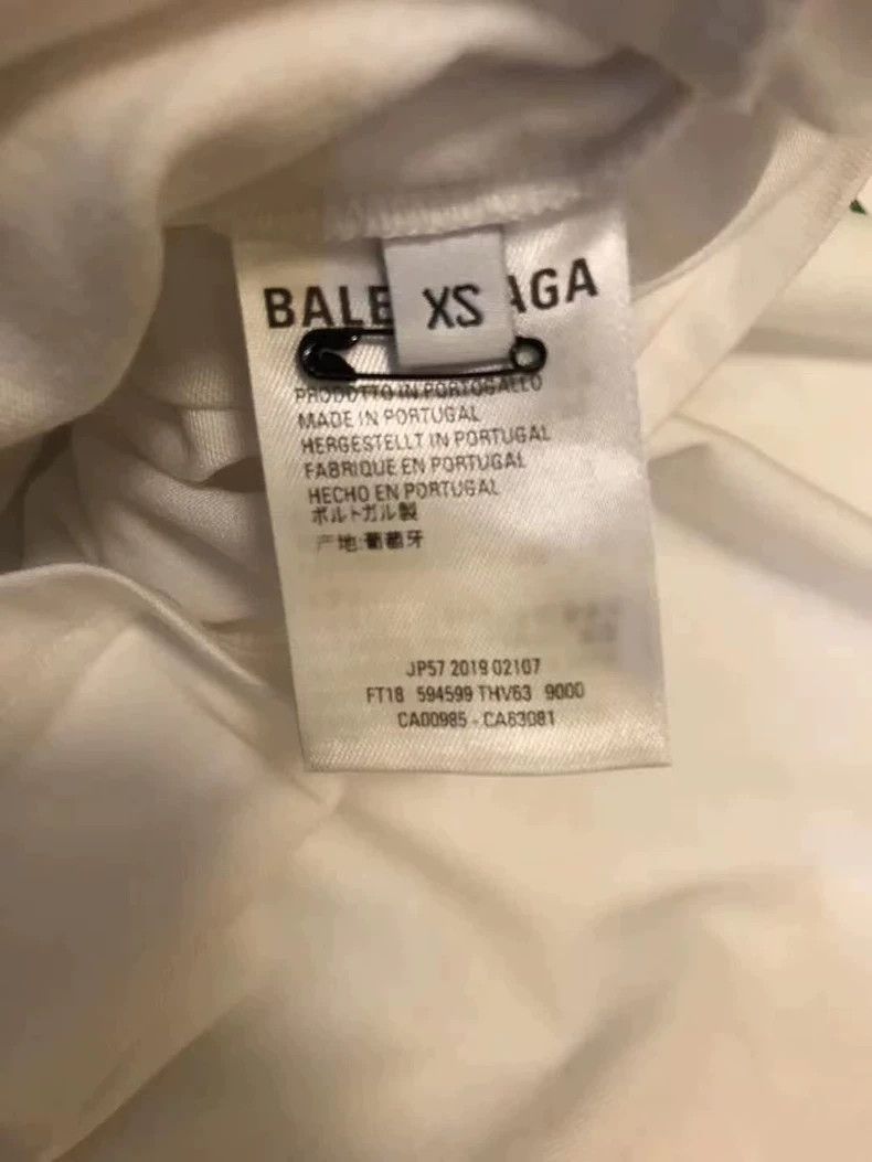 Balenciaga Balenciaga Eco-Friendly Short Sleeve T-Shirt Size US XXS / EU 40 - 4 Thumbnail