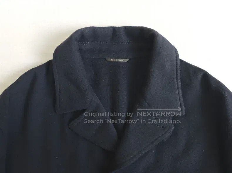 Hermes Hermes Men's hunting cashmere jacket, navy blue, 100% cash Size US M / EU 48-50 / 2 - 2 Thumbnail