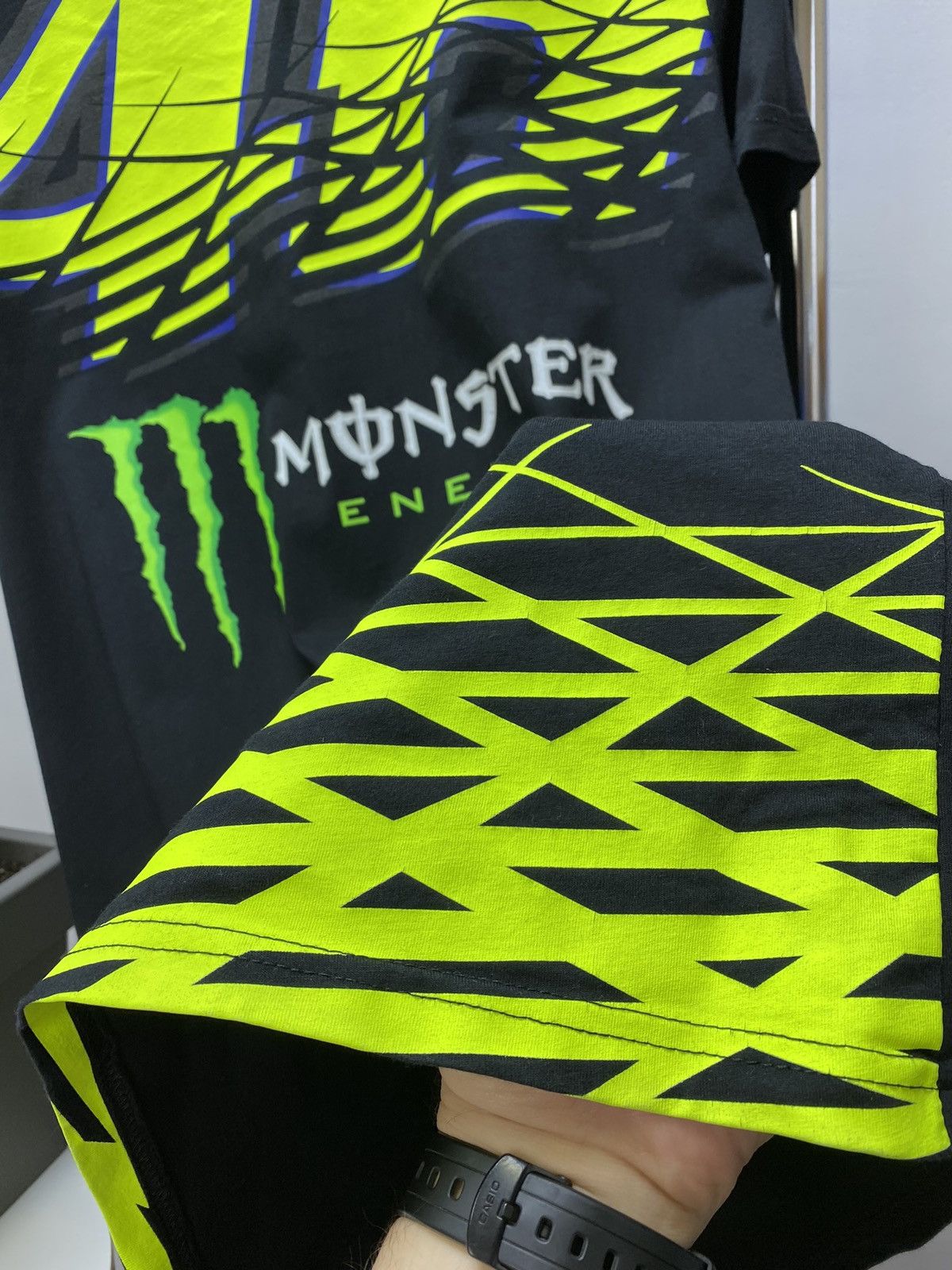 Red Bull Monster Energy T Shirt Valentino Rossi Size US L / EU 52-54 / 3 - 9 Thumbnail