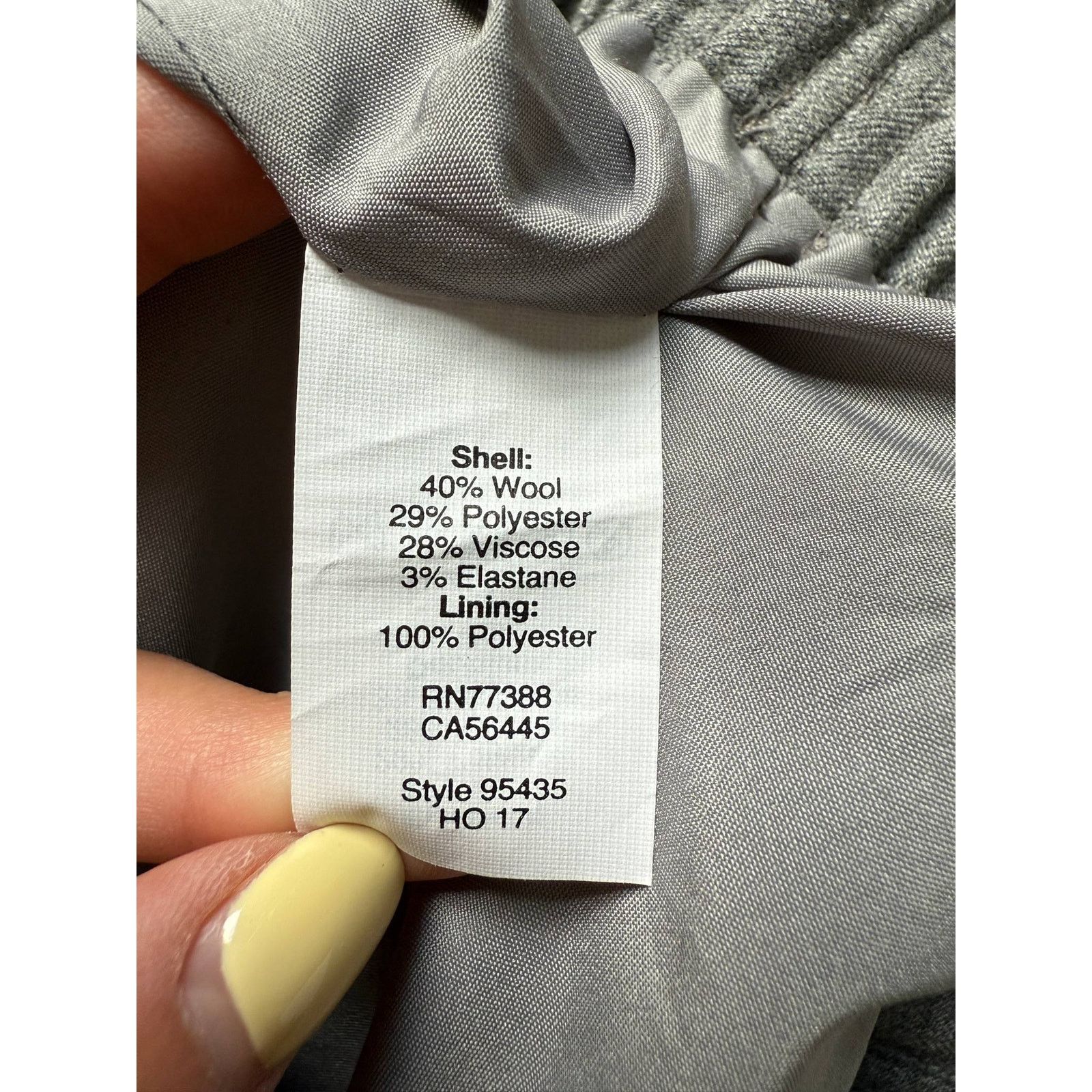 J.Crew J. Crew Wool blend Sidewalk Mini Skirt Gray Women's Size 8 Size 30" / US 8 / IT 44 - 7 Thumbnail