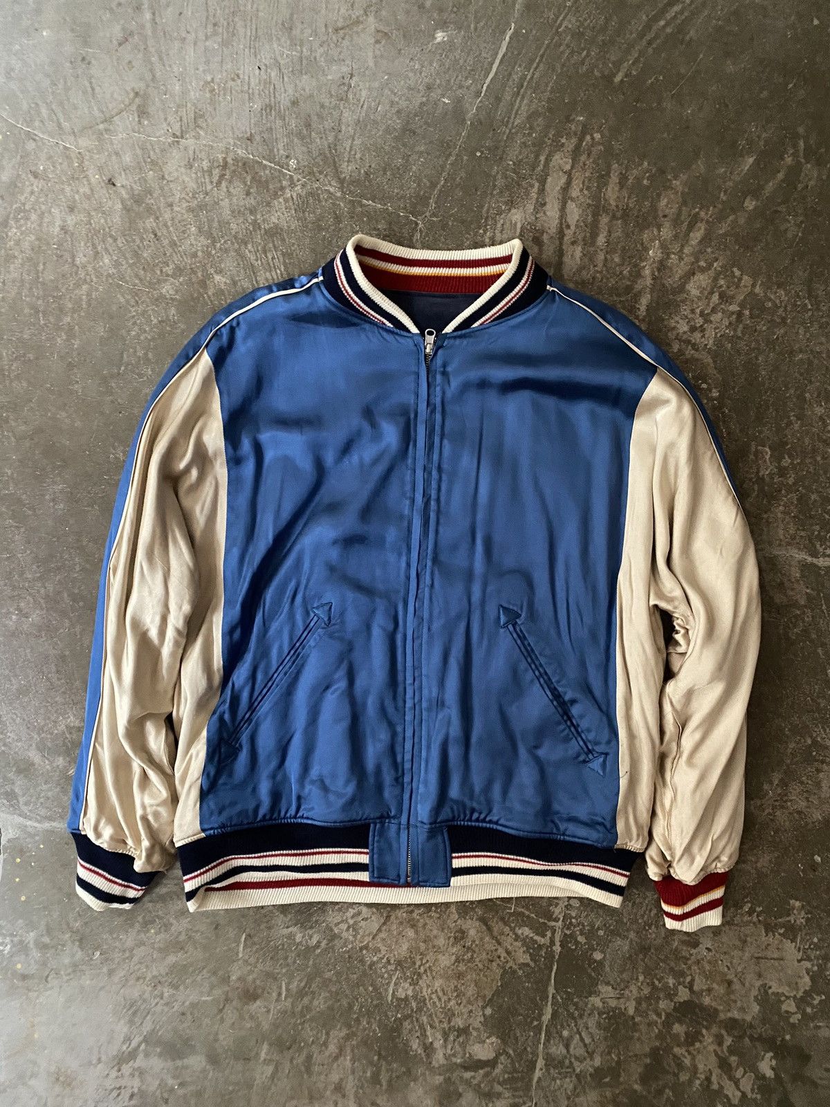 Japanese Brand Dairiku Japan Reversible Sovenior Sukajan Jacket Kapital Size US L / EU 52-54 / 3 - 8 Thumbnail