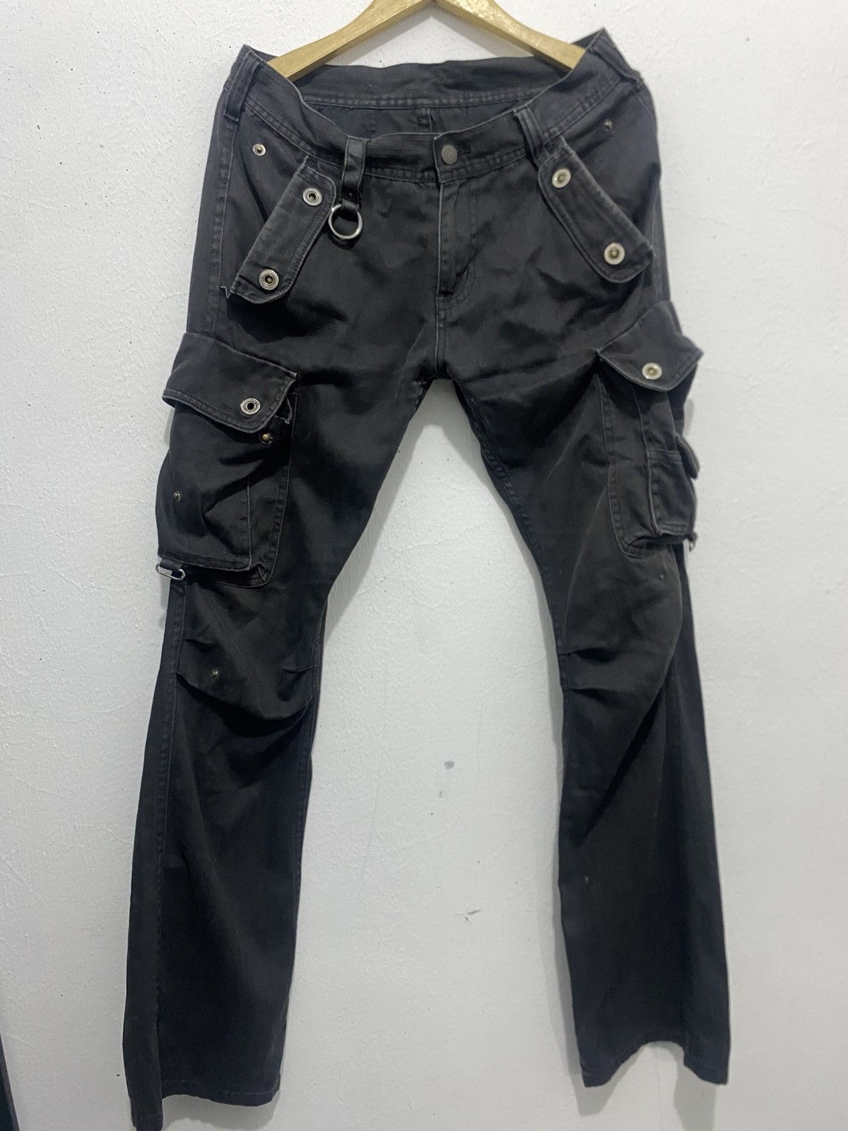 Tornado Mart Tornado Mart Flared Cargo Pants Size US 30 / EU 46 - 1 Thumbnail