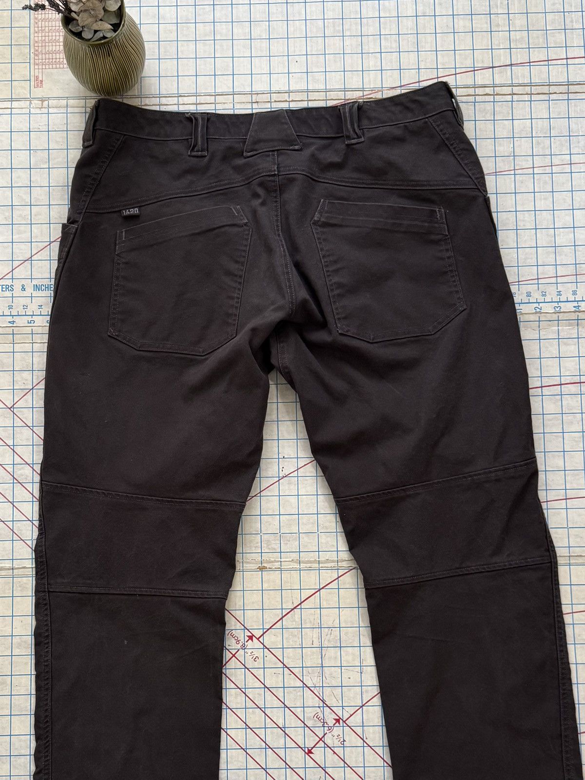 1620 Workwear 1620 Workwear Brown Work Pants Fits Mens Size 40x29 Cordura Size US 40 / EU 56 - 10 Thumbnail