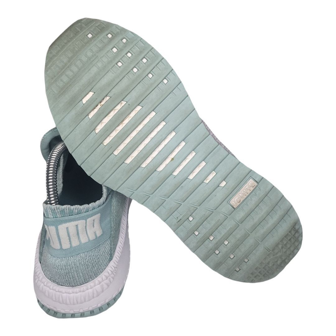Fenty Puma Ignite Sneakers Women Sz 9 Aqua Green Slip On Laces Low Size US 9 / IT 39 - 6 Thumbnail