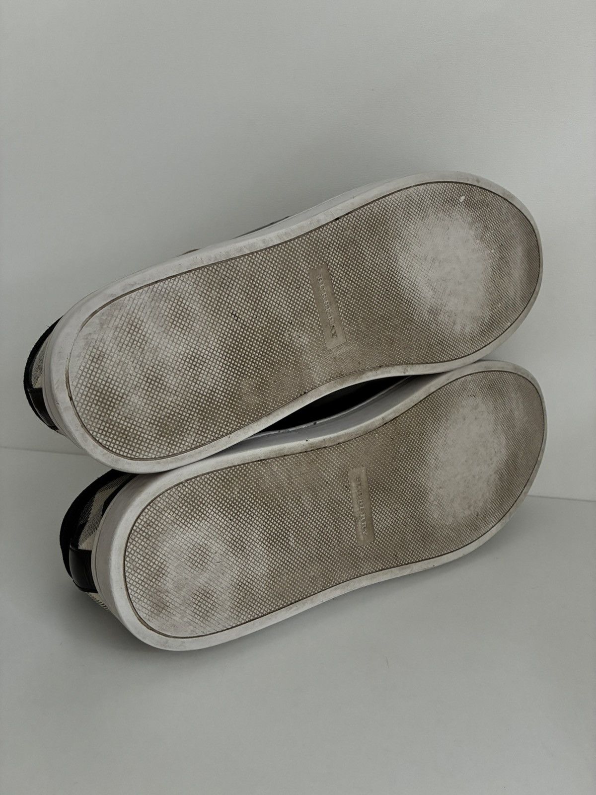 Burberry Burberry low trainers luxury sneakers leather House Check Size US 10 / EU 43 - 4 Thumbnail