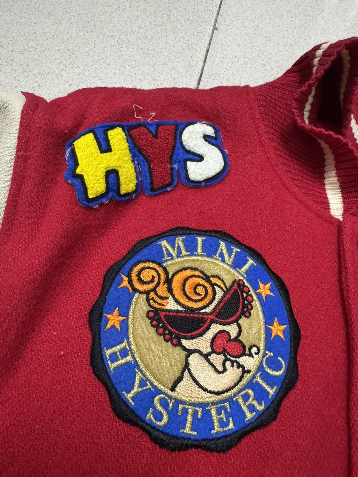 Hysteric Glamour VINTAGE HYSTERIC MINI WOOL VARSITY JACKET Size US M / EU 48-50 / 2 - 9 Thumbnail