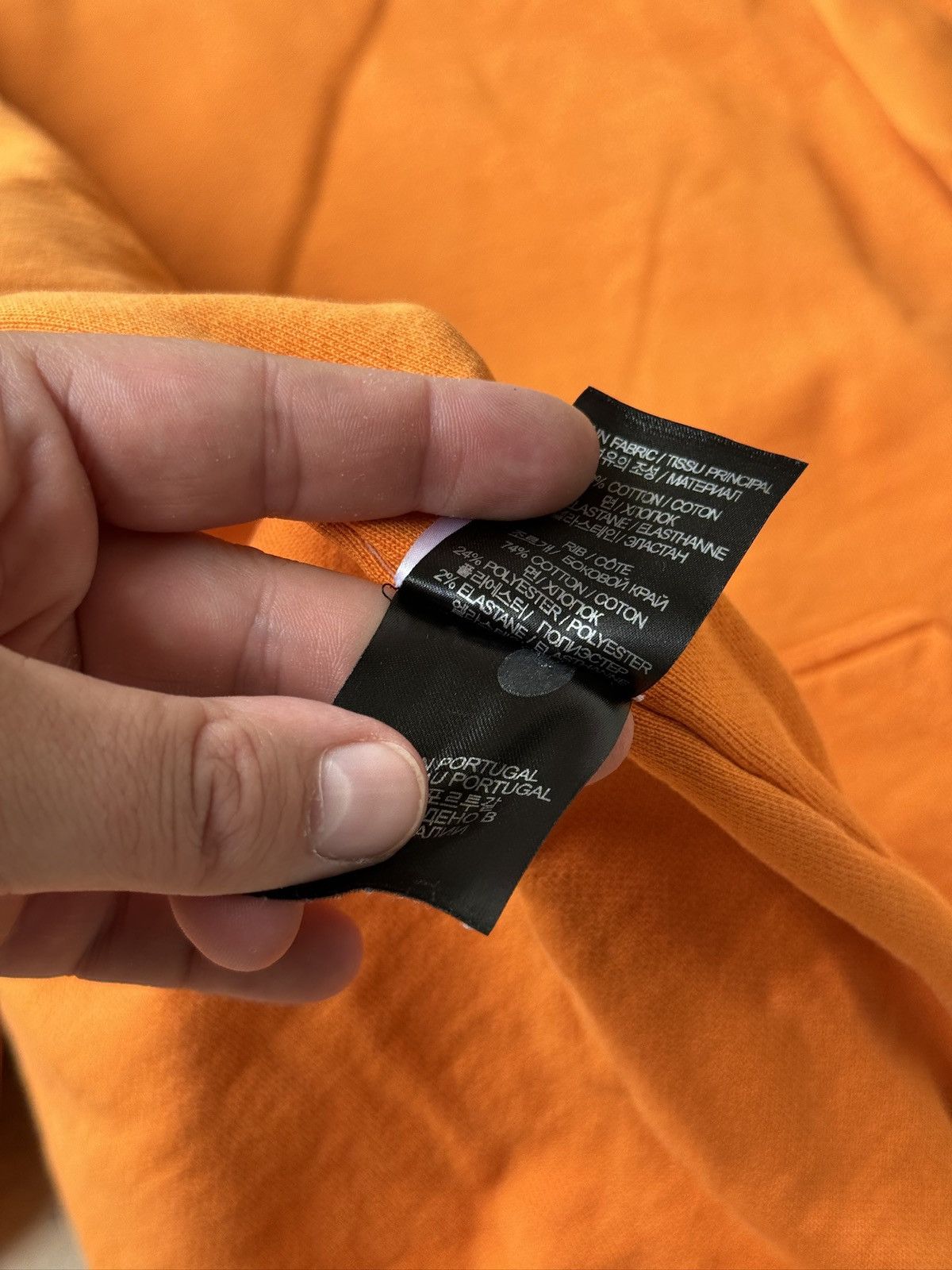 Vetements *RARE* GVASALIA VETEMENTS INSIDE OUR REVERSE HOODIE ORANGE Size US S / EU 44-46 / 1 - 8 Thumbnail