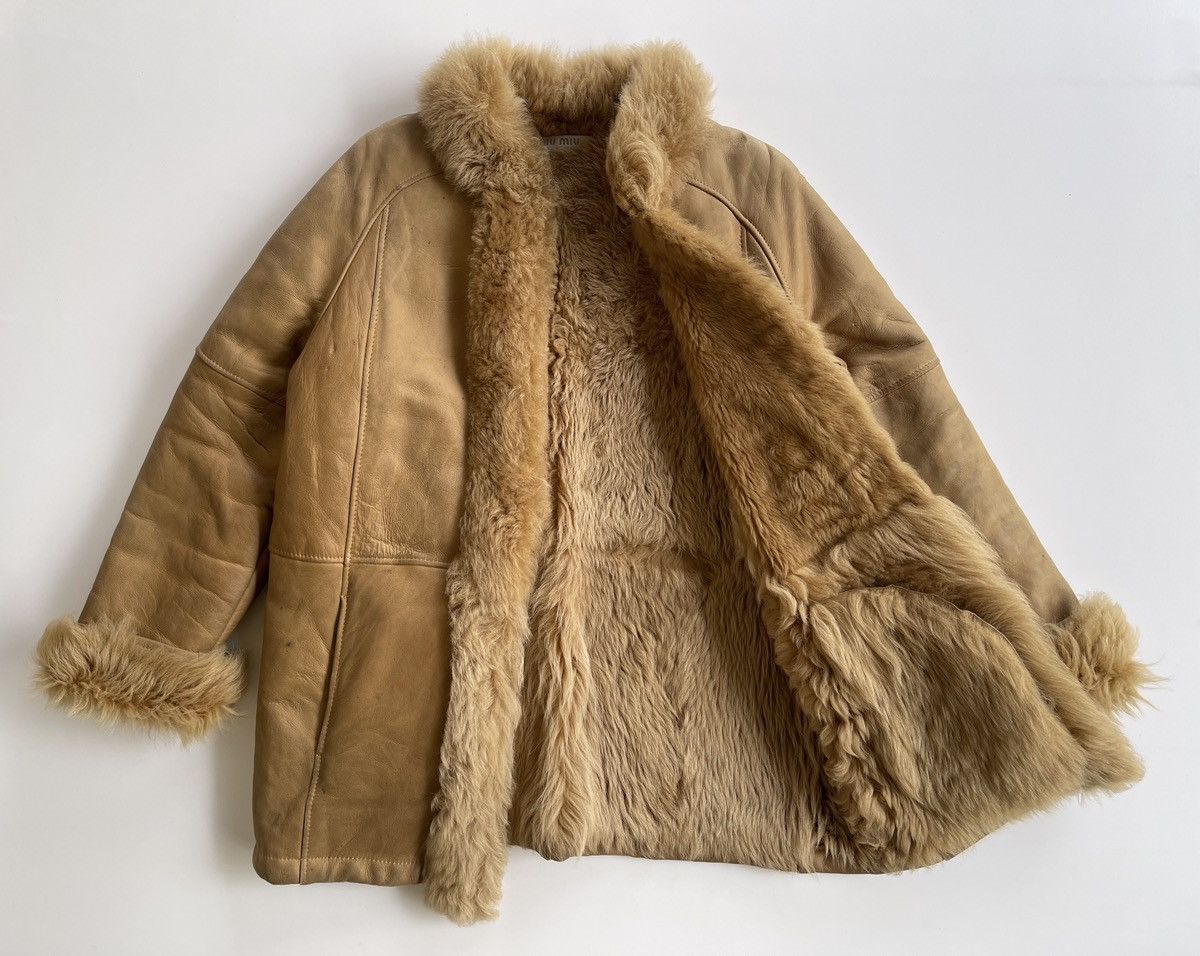 Miu Miu Miu Miu Sheepskin Shearling Fur Jacket Size M / US 6-8 / IT 42-44 - 4 Thumbnail