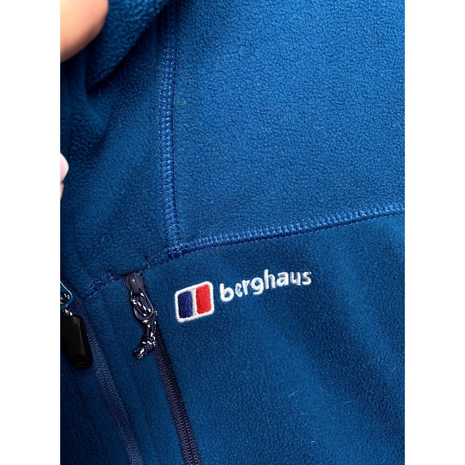 Berghaus Berghaus Polartec Mens 1/4 Zip Fleece Jacket XL Blue Jacket Mens XL Fleece Berghaus Polartec 1/4 Zip XL Blue Size US XL / EU 56 / 4 - 3 Thumbnail