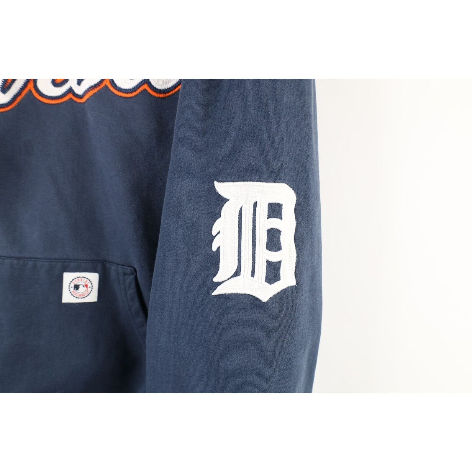 Vintage MLB Faded Heavyweight Detroit Tigers Baseball Hoodie Size US L / EU 52-54 / 3 - 4 Thumbnail