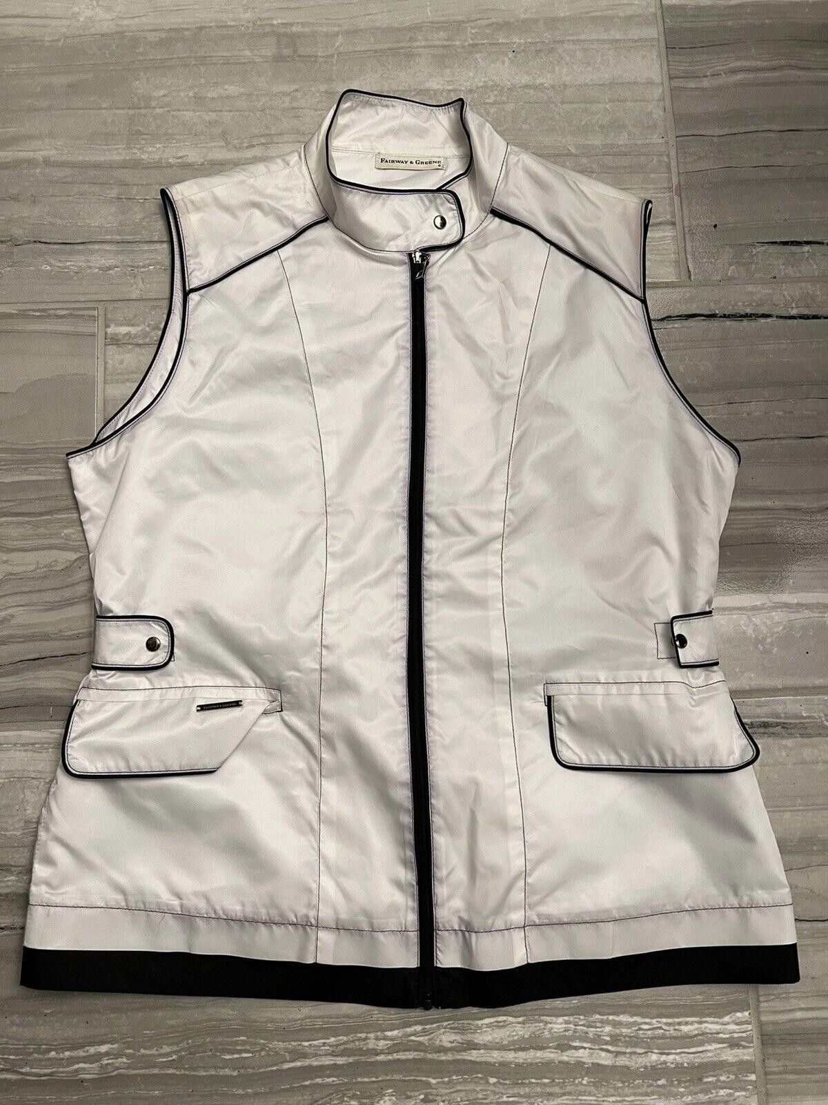Designer Fairway & Greene Lightweight Golf Vest Sz S Woman Size ONE SIZE - 1 Thumbnail