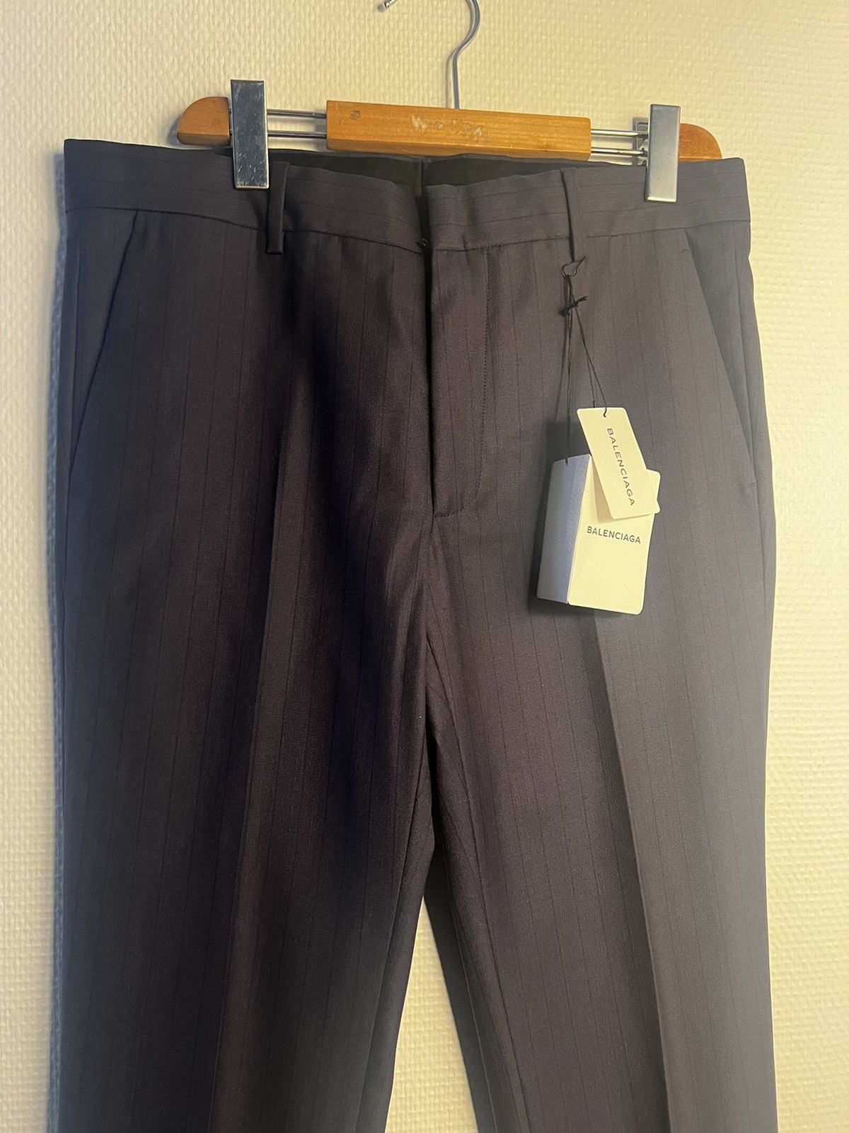 Balenciaga Balenciaga tailored Navy Blue Pants Size US 31 - 2 Thumbnail
