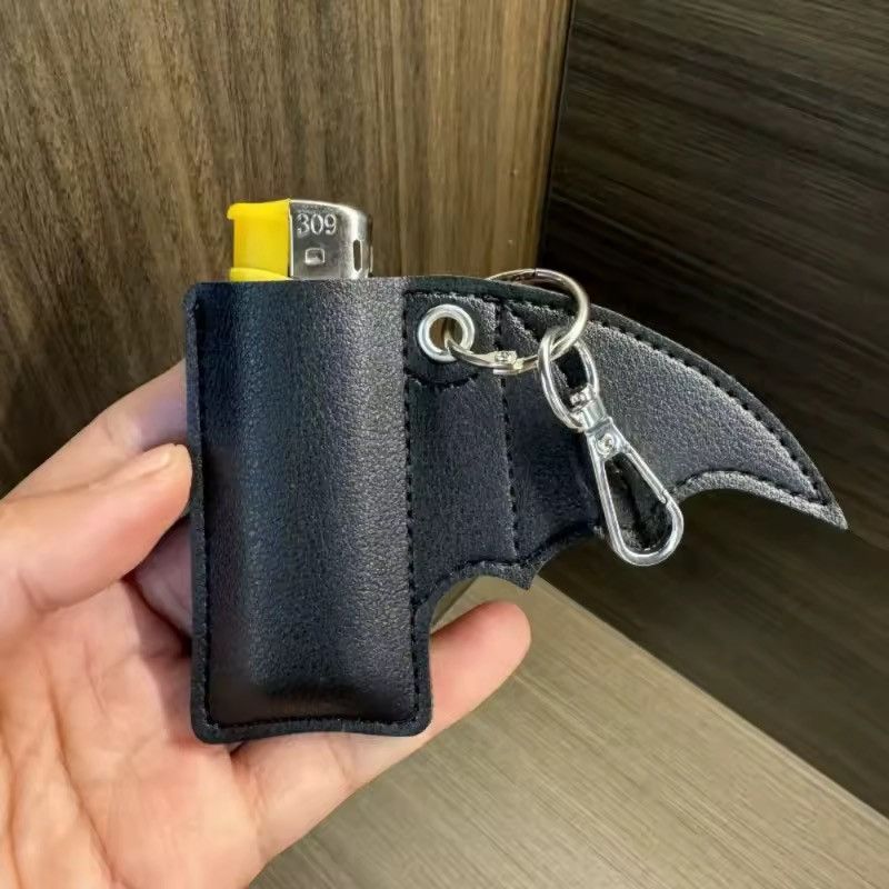 Other PU Leather Holder Keychain Punk Style Size ONE SIZE - 2 Thumbnail