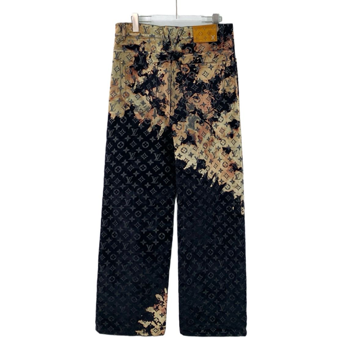 Louis Vuitton Louis Vuitton colorblocked straight leg pants Size 29" - 2 Thumbnail