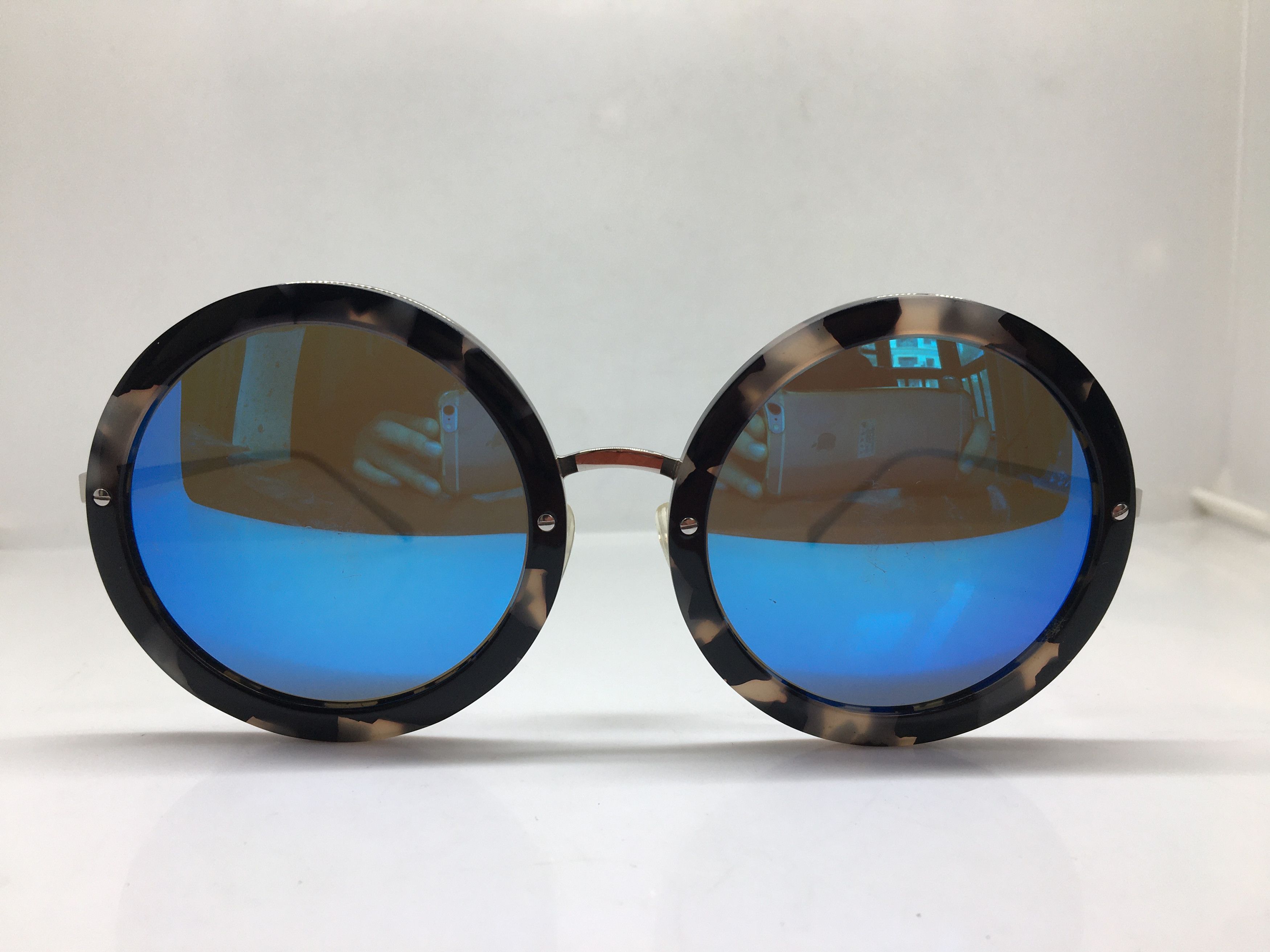 Other Silver Oversize Round Sunglasses Frame PREPPY Size ONE SIZE - 1 Thumbnail