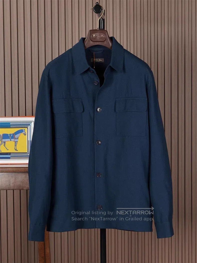 Loro Piana Loro Piana King's Gift Shirt Jacket Size US L / EU 52-54 / 3 - 1 Thumbnail