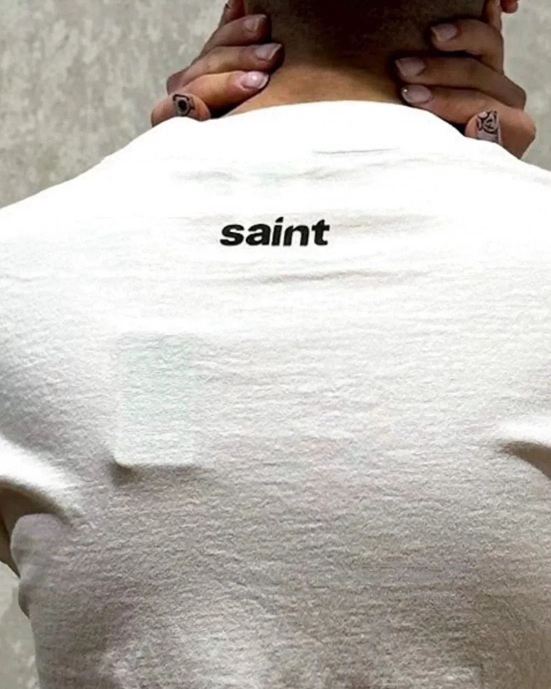 Saint James saint love song vintage tee in white. Size US M / EU 48-50 / 2 - 4 Thumbnail