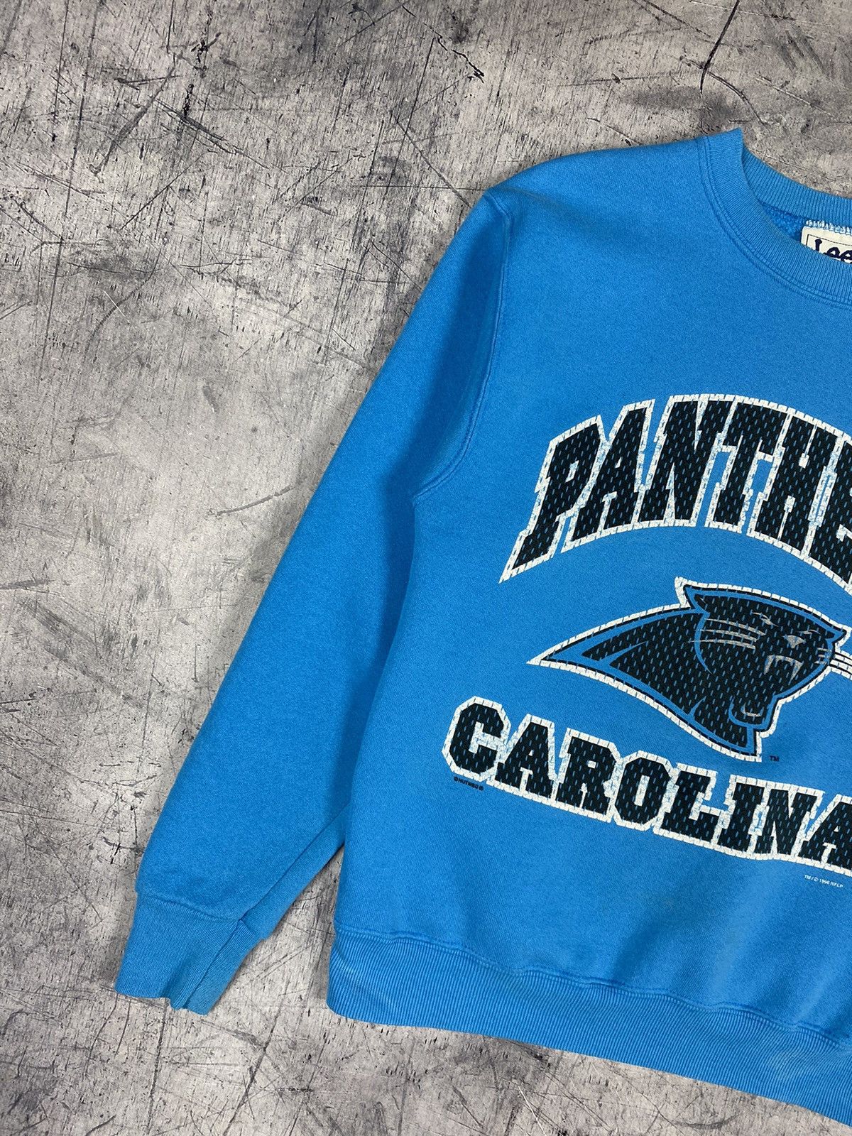 Vintage Vintage Panthers California 1996 NFL Sweatshirt Size US L / EU 52-54 / 3 - 3 Thumbnail