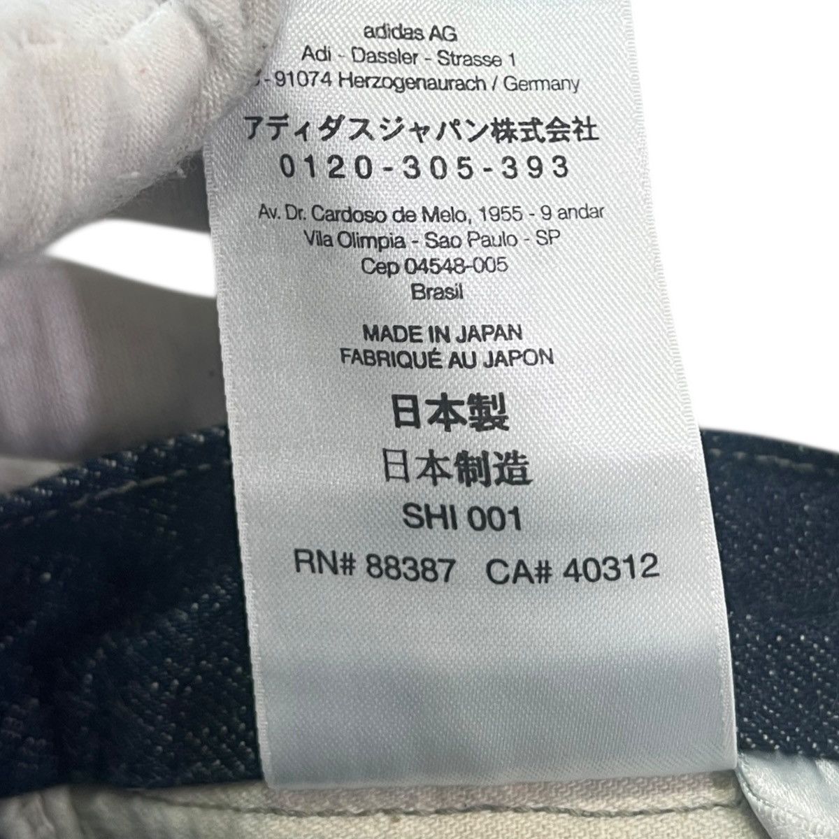 Y-3 Y-3 3-Stripes Selvedge Denim Jeans Size US 29 - 9 Thumbnail