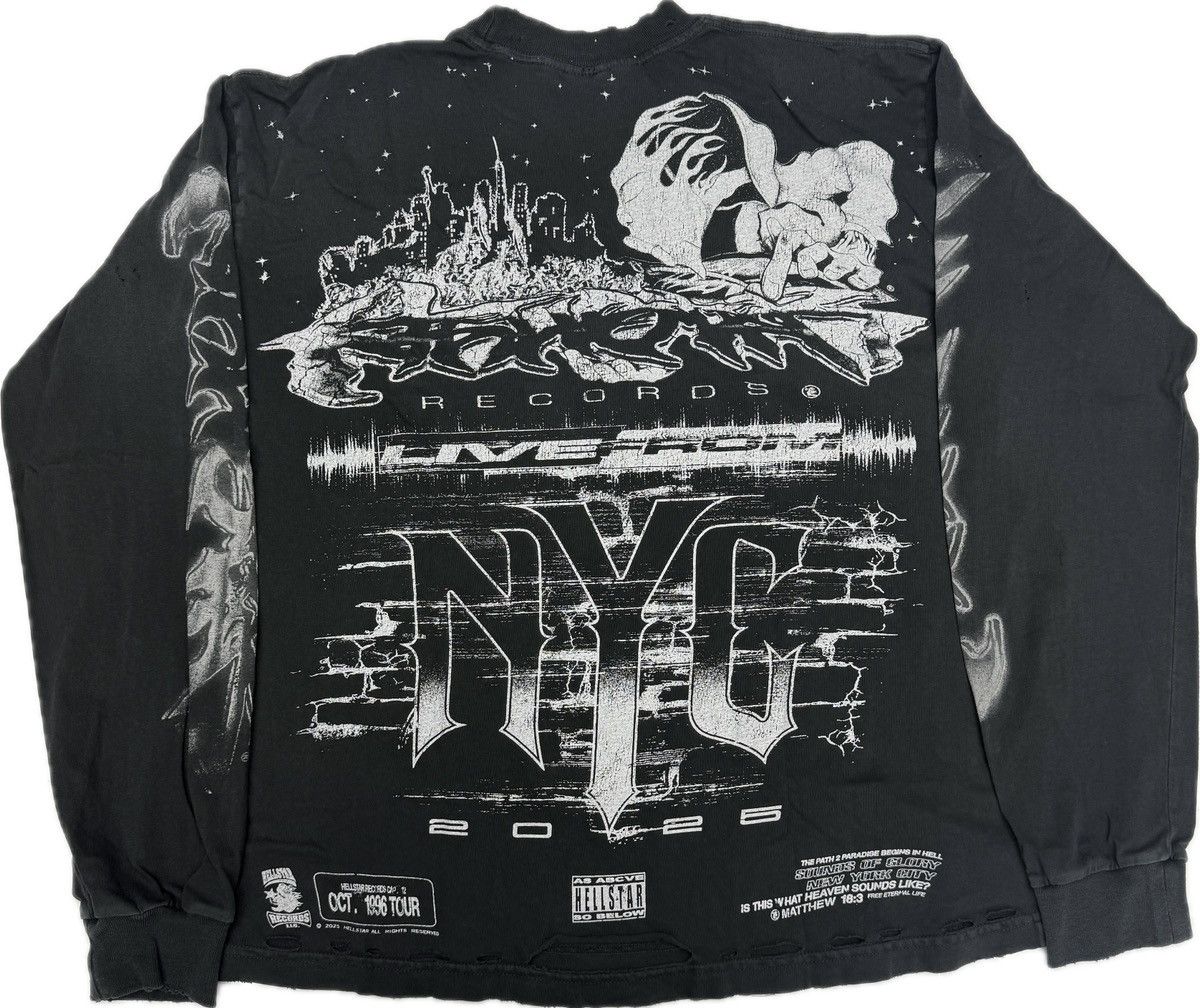HELLSTAR Hellstar Liberty Long Sleeve T-shirt Size US XS / EU 42 / 0 - 4 Thumbnail