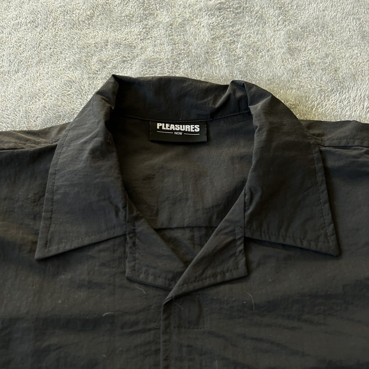 Pleasures Pleasures Stare Nylon Overshirt Size US M / EU 48-50 / 2 - 2 Thumbnail