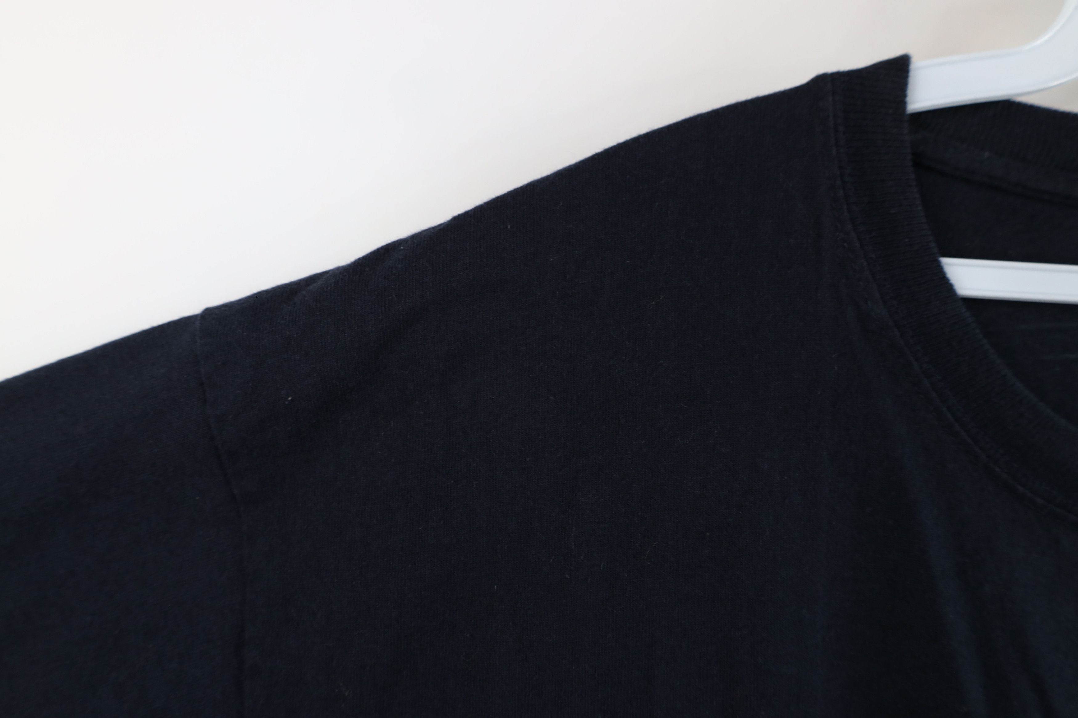 Vintage Vintage 90s Streetwear Cotton Short Sleeve T-Shirt Black Size US XL / EU 56 / 4 - 5 Thumbnail