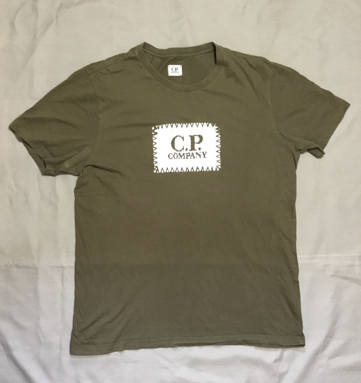 C.P. Company C.P. Company mens cotton t-shirt, size L Khaki Size US L / EU 52-54 / 3 - 1 Thumbnail