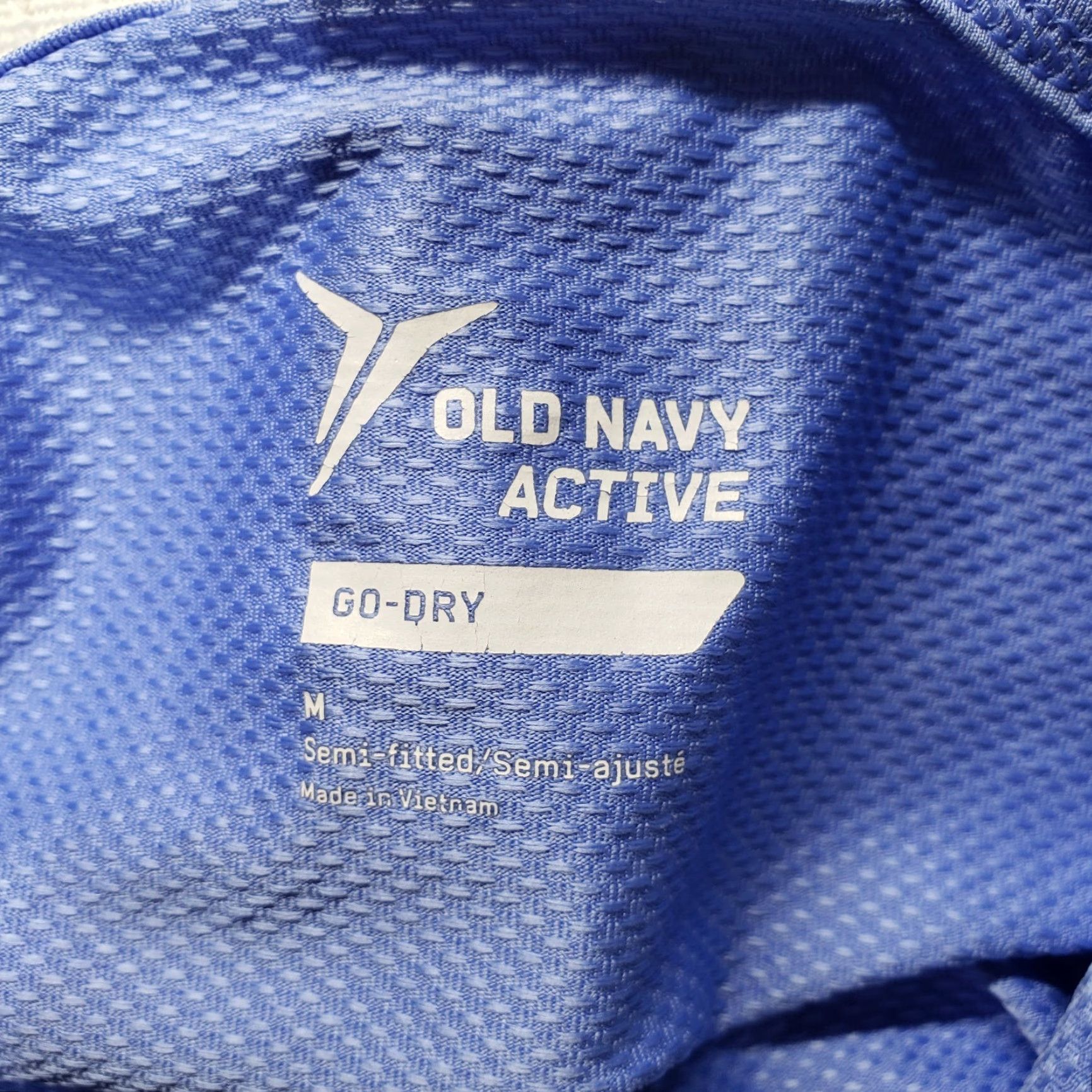 Old Navy Old Navy Shirt Tank Top Women M Blue Go-Dry Activewear Razorback Tank Top Shirt M Womens Blue Active Breathable Quick Dry Straps Size M / US 6-8 / IT 42-44 - 2 Thumbnail