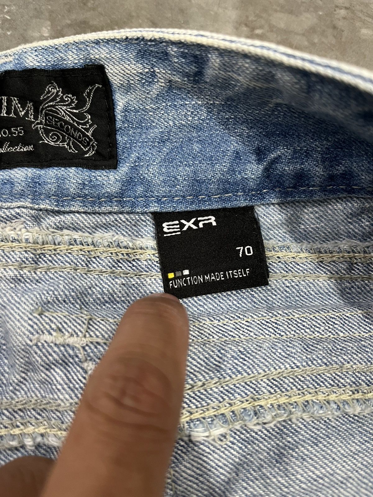 If Six Was Nine × Japanese Brand × Yasuyuki Ishii Exr denim vkei styled Size 31" - 8 Thumbnail