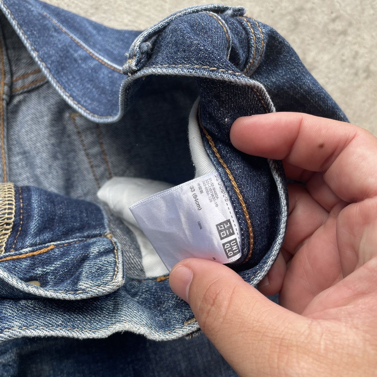 Japanese Brand W34x28.5 Vintage Japanese Faded Denim Pants Jeans Size US 34 / EU 50 - 7 Thumbnail