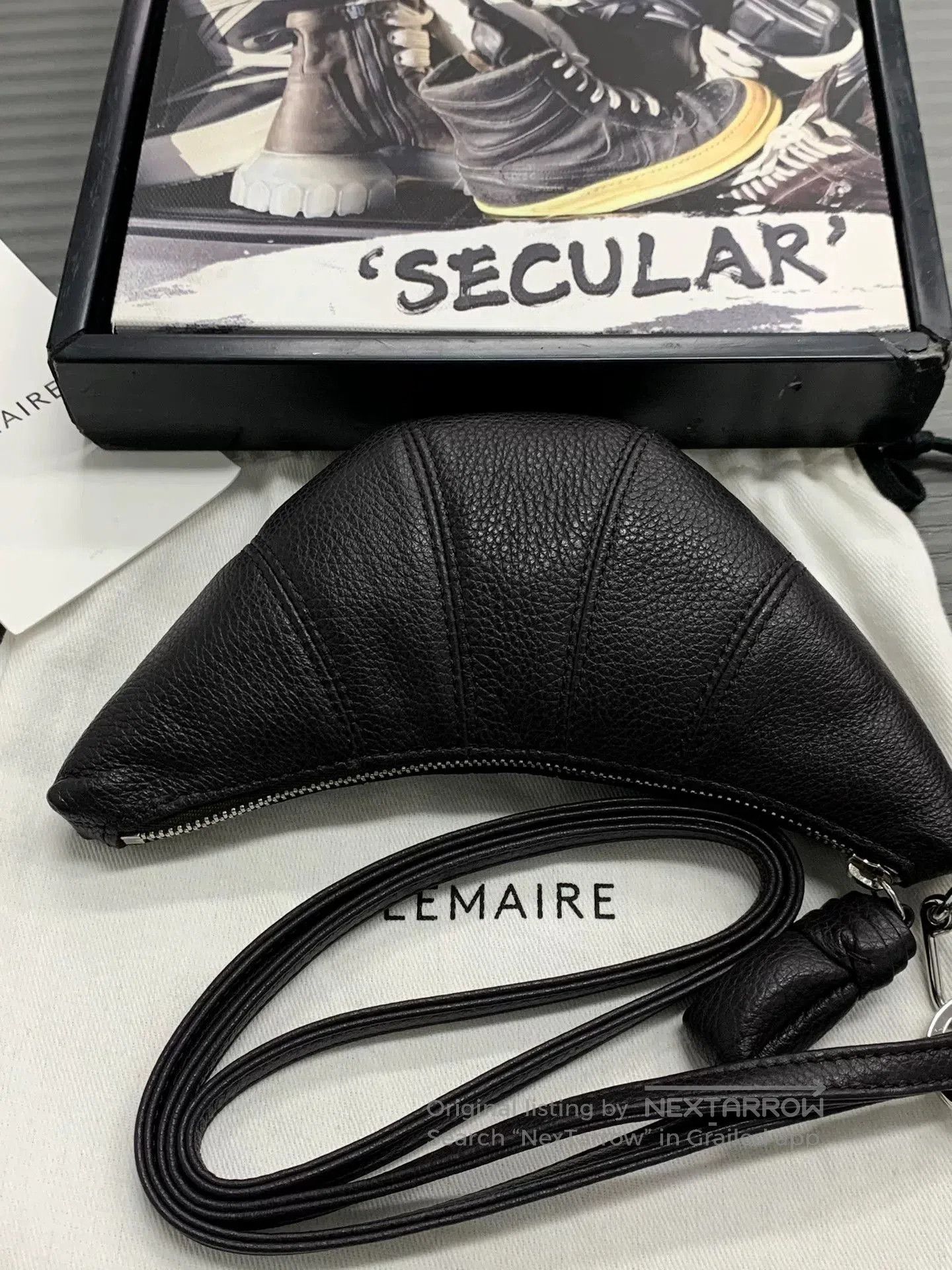 Lemaire Lemaire New Leather Coin Purse. Size ONE SIZE - 4 Thumbnail
